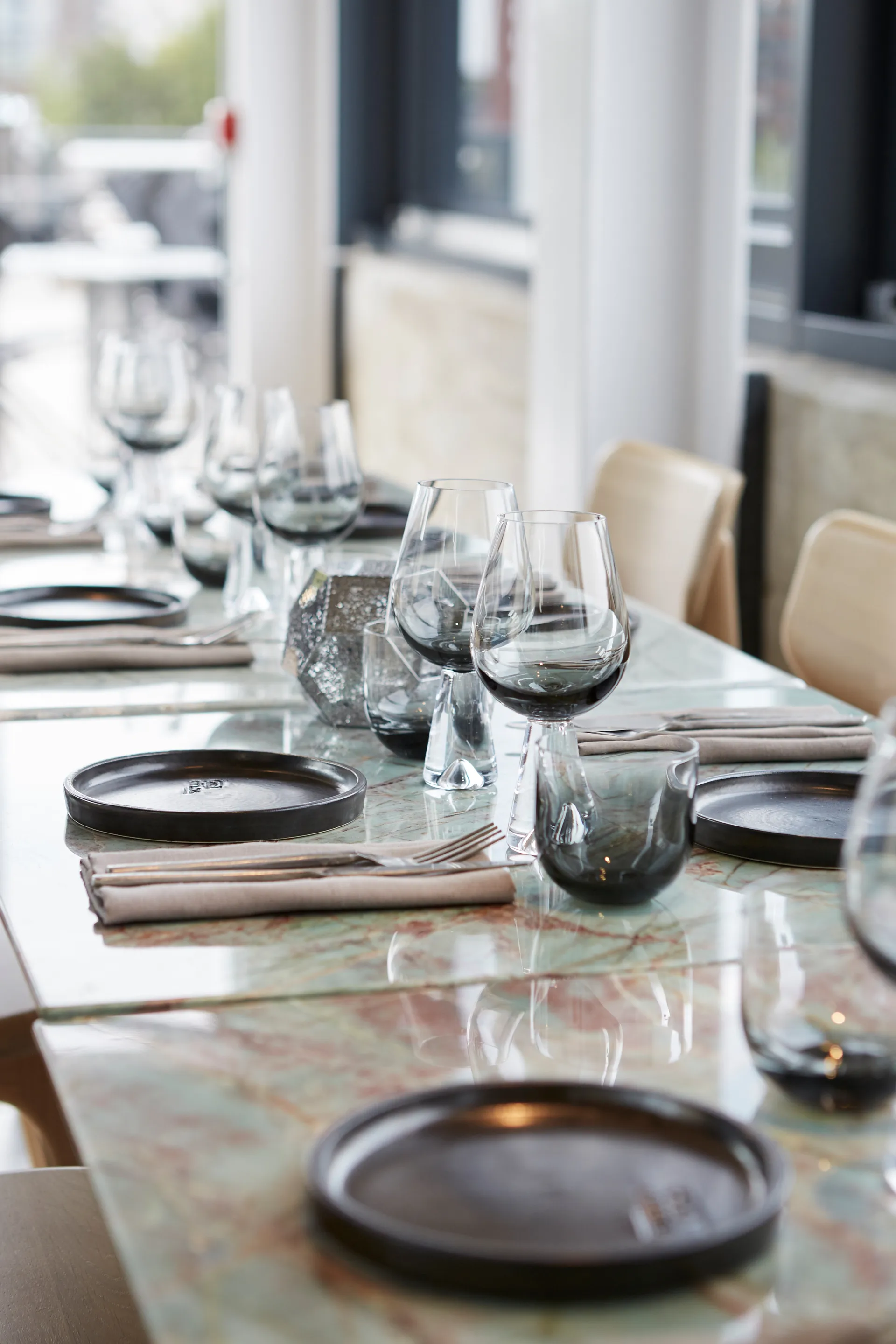 Tank whiskey glass 2-pack, black Tom Dixon