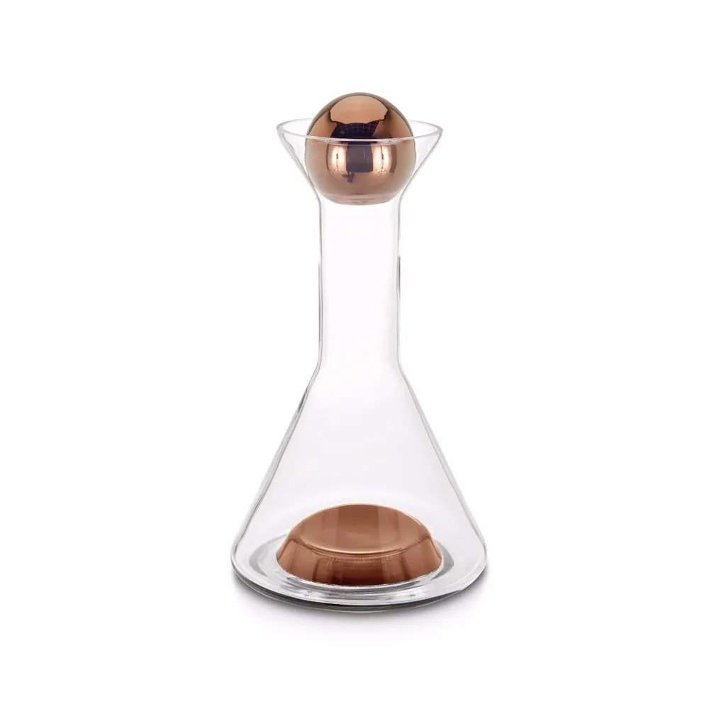 Tank wine carafe 1 L, Copper Tom Dixon