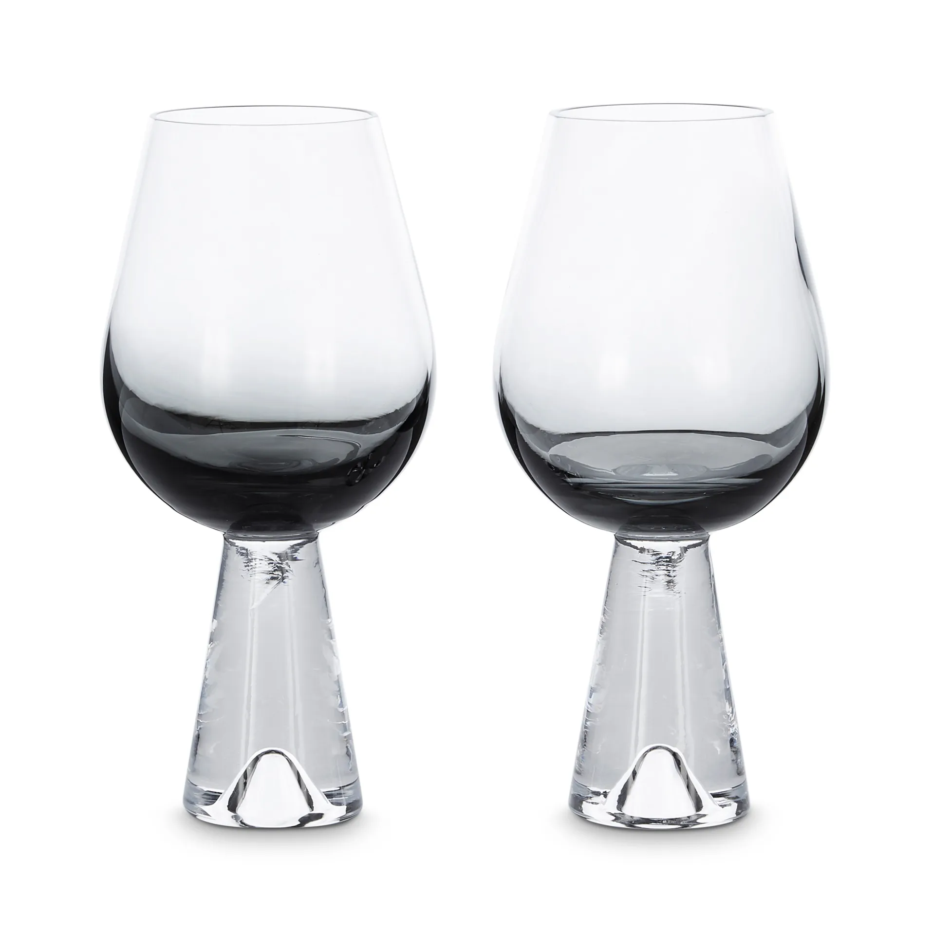 Tank wine glass 2-pack, black Tom Dixon