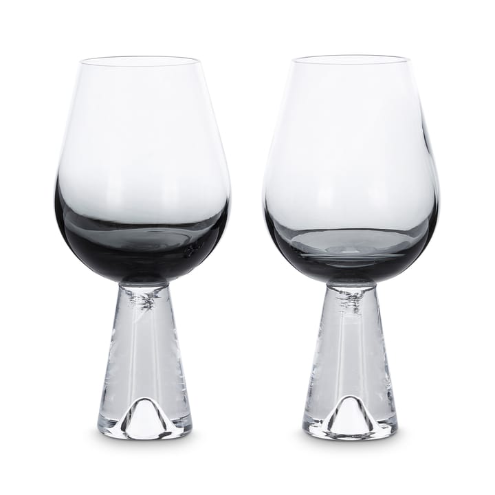 Tank wine glass 2-pack - black - Tom Dixon