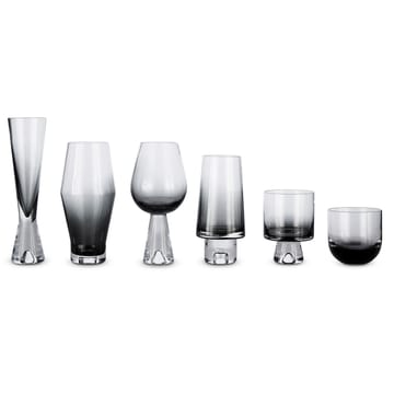 Tank wine glass 2-pack - black - Tom Dixon