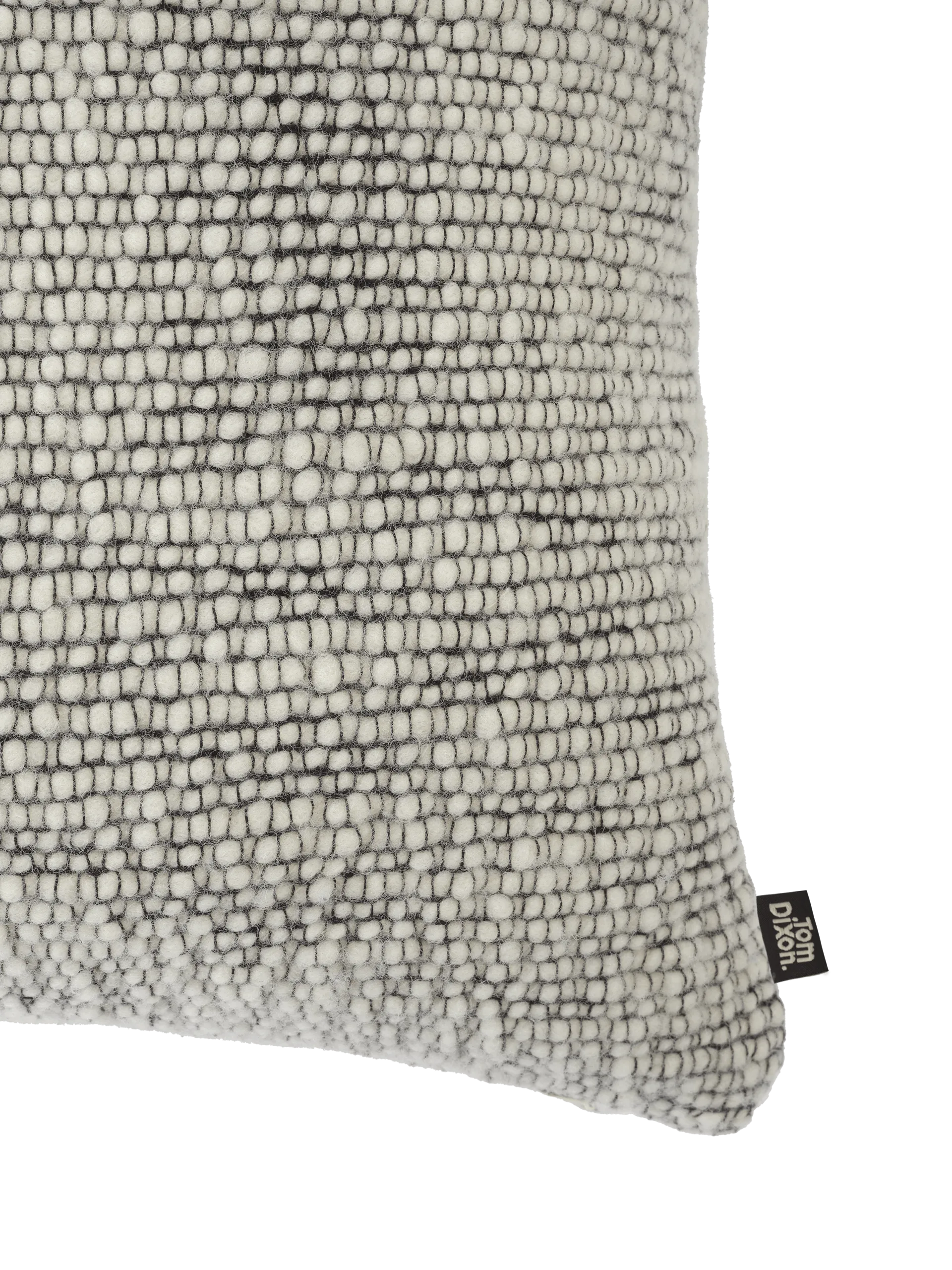 Thread cushion, Black & White, 50x50 cm Tom Dixon