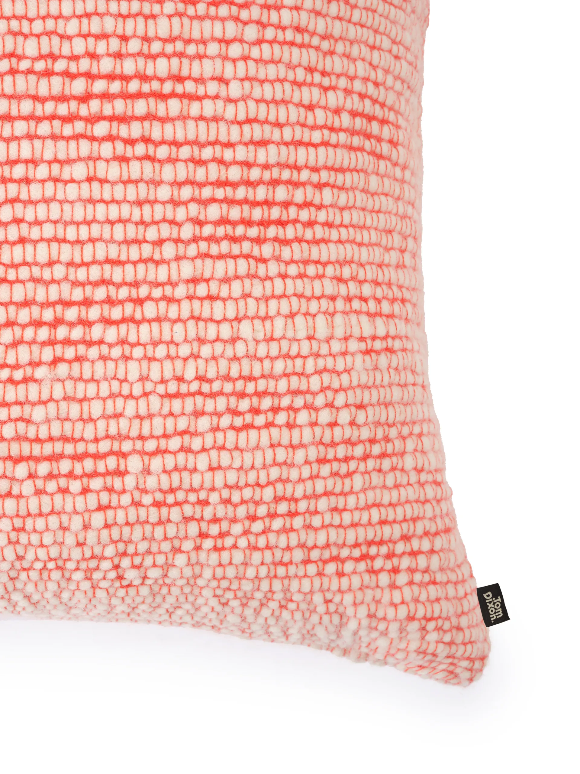 Thread cushion, Orange & White, 50x50 cm Tom Dixon