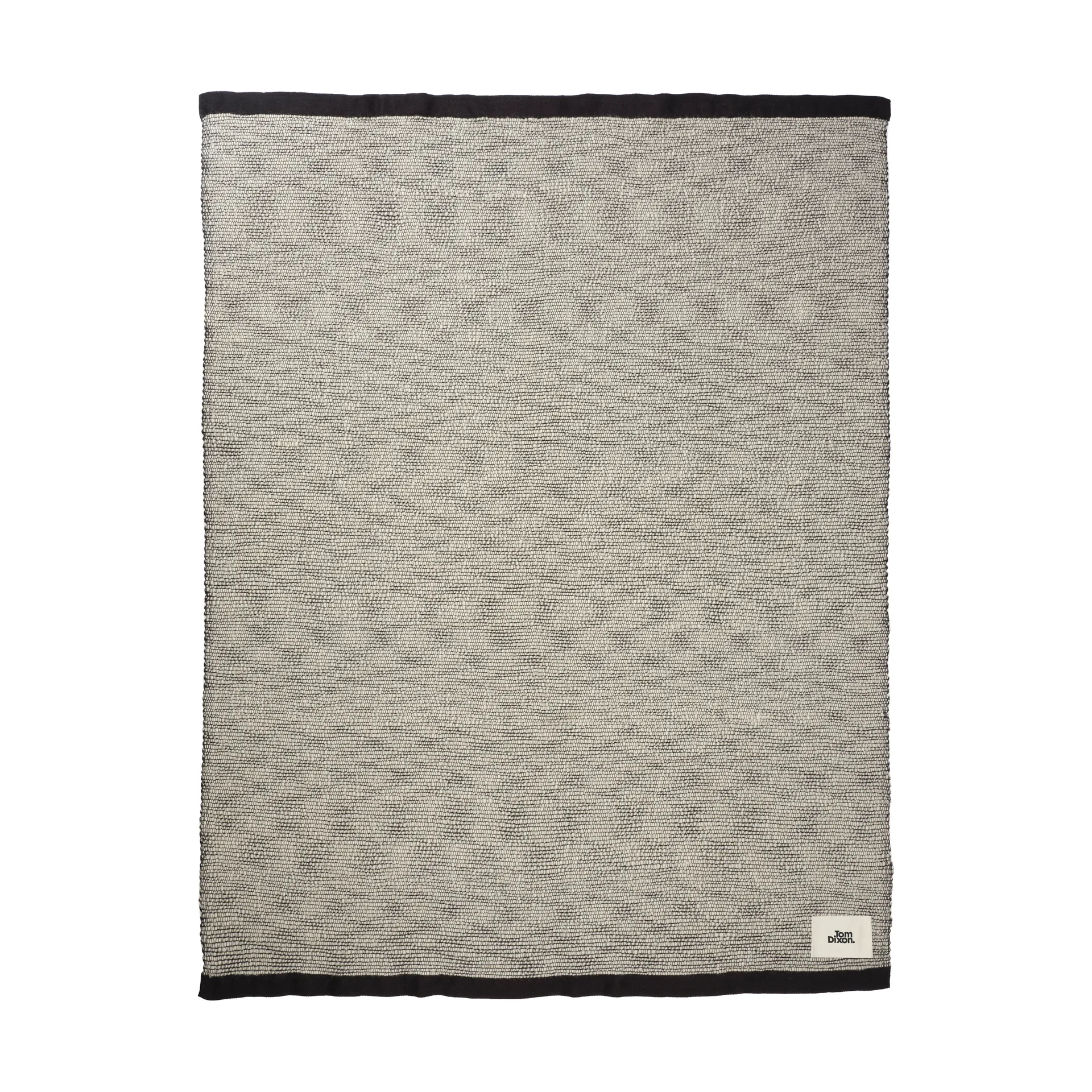 Thread felt 140x180 cm, Black & White Tom Dixon
