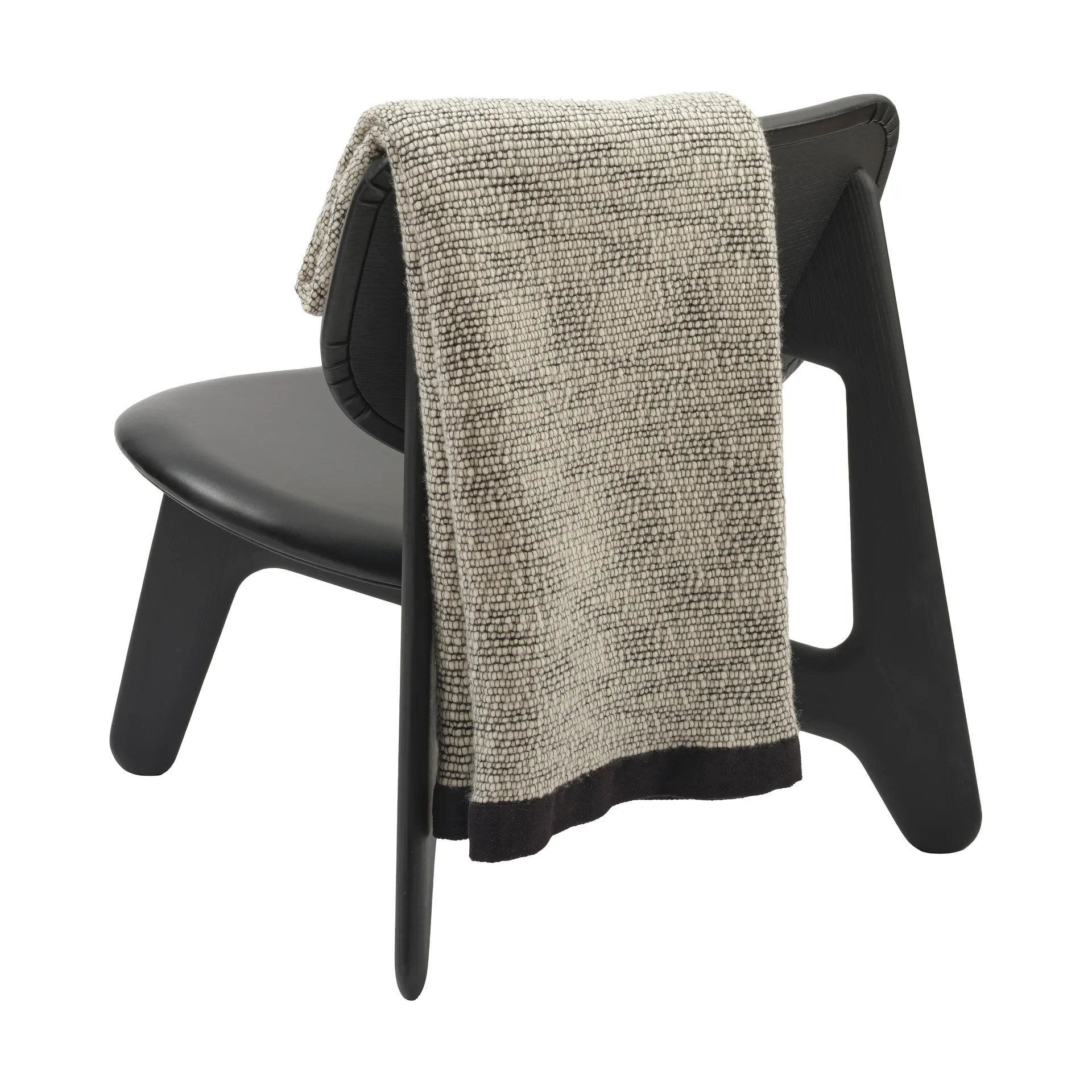 Thread felt 140x180 cm, Black & White Tom Dixon