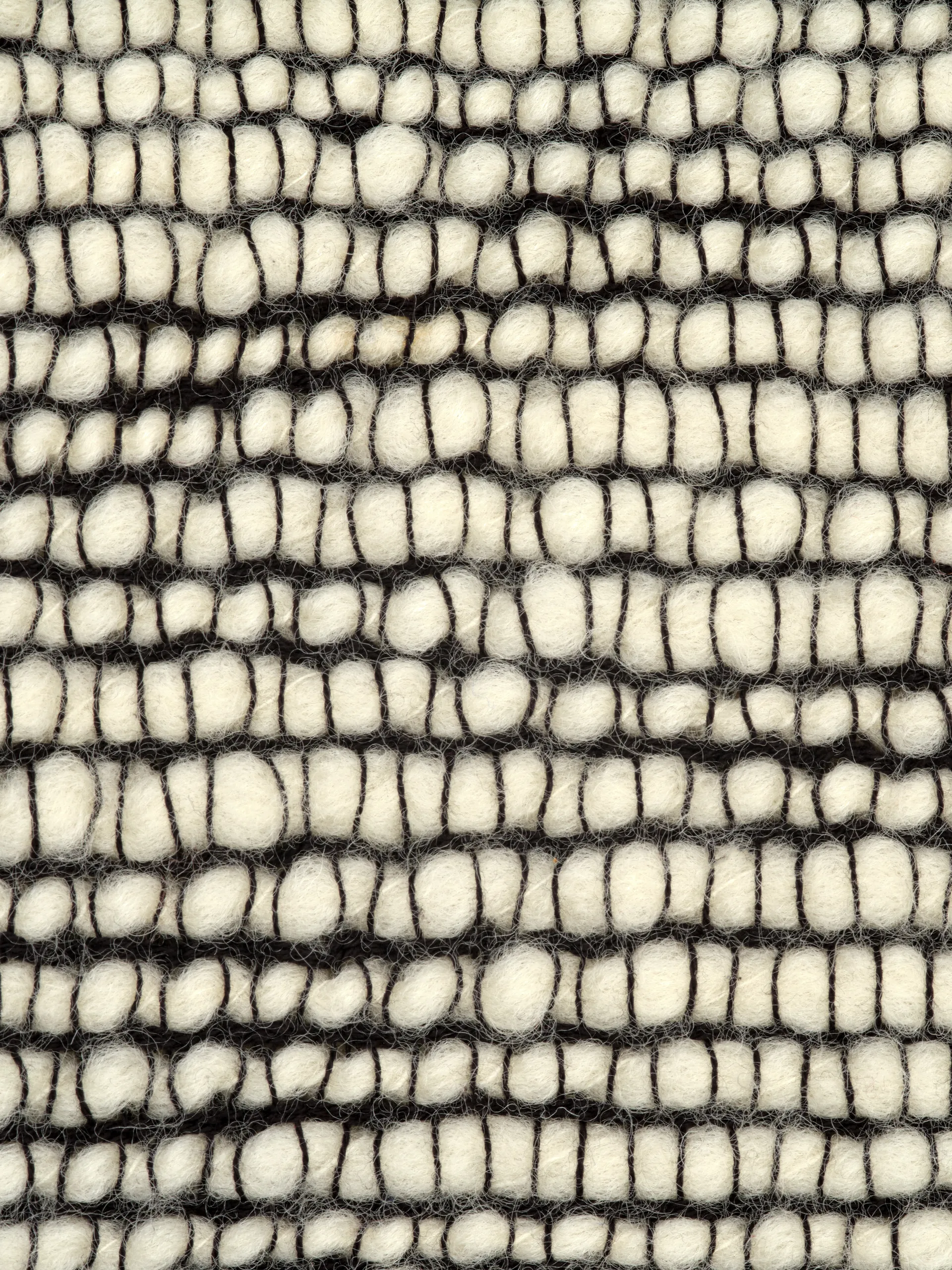 Thread felt 140x180 cm, Black & White Tom Dixon