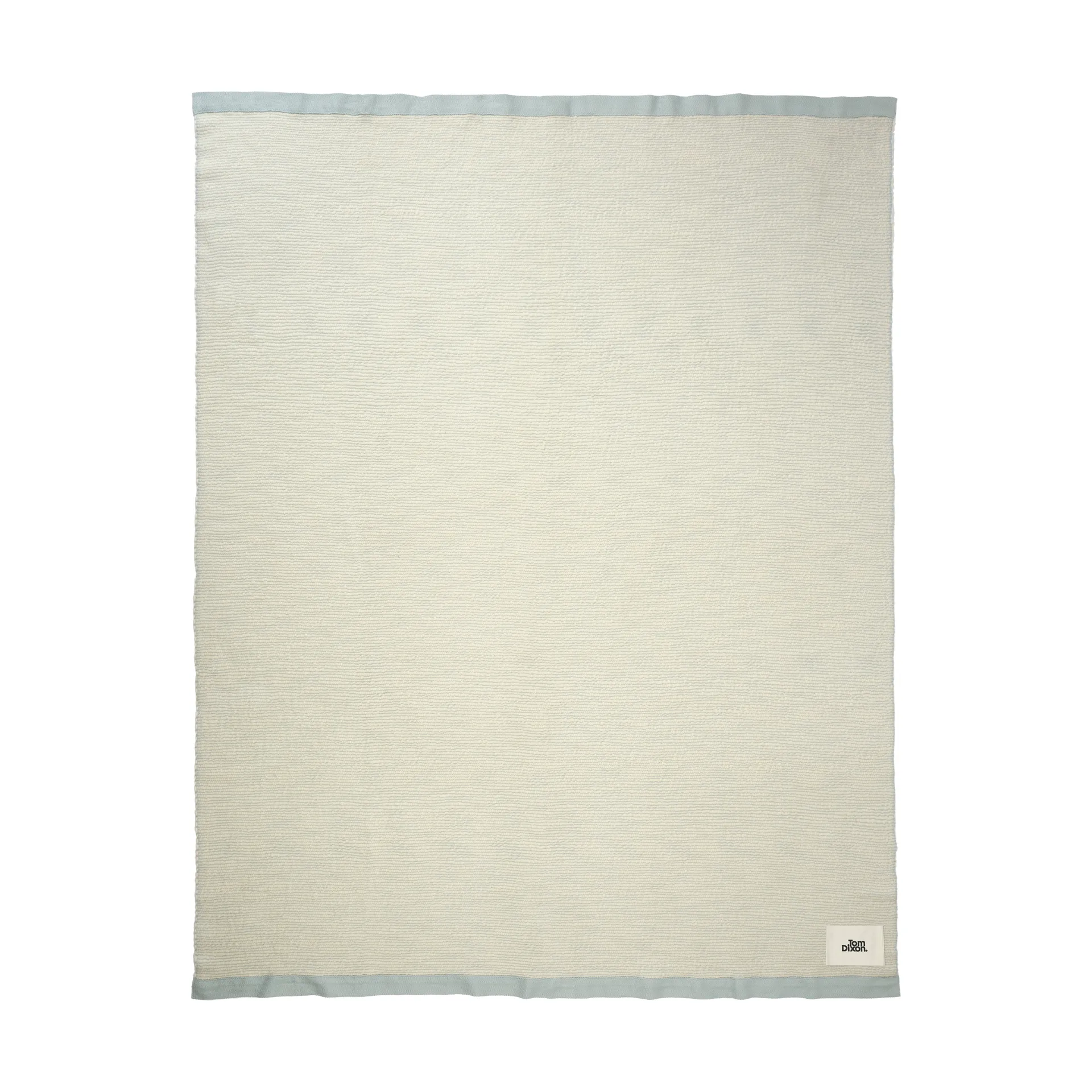 Thread felt 140x180 cm, Blue & White Tom Dixon