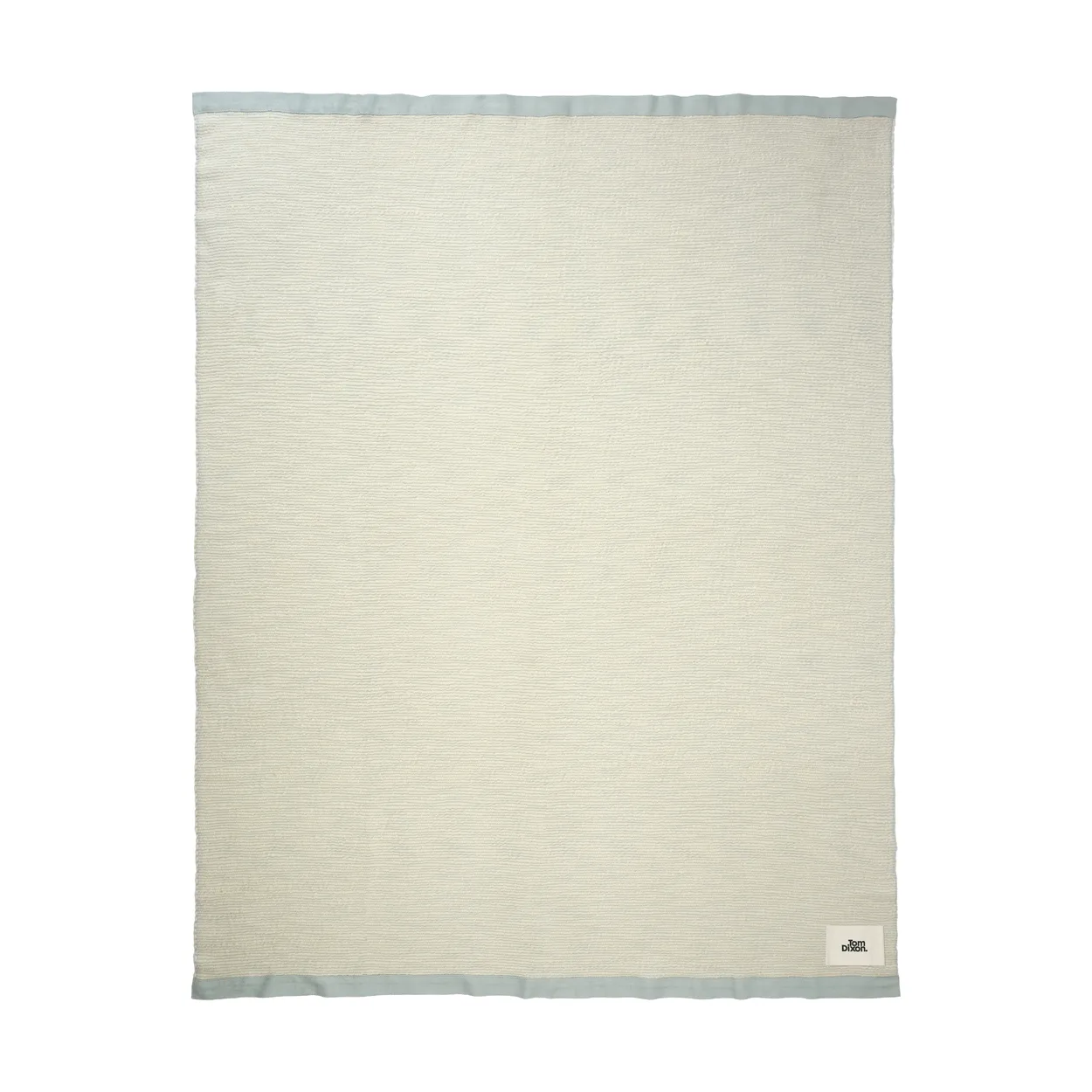 Tom Dixon Thread felt 140x180 cm Blue & White | Scandinavian Design | Cotton blankets & throws | Blue