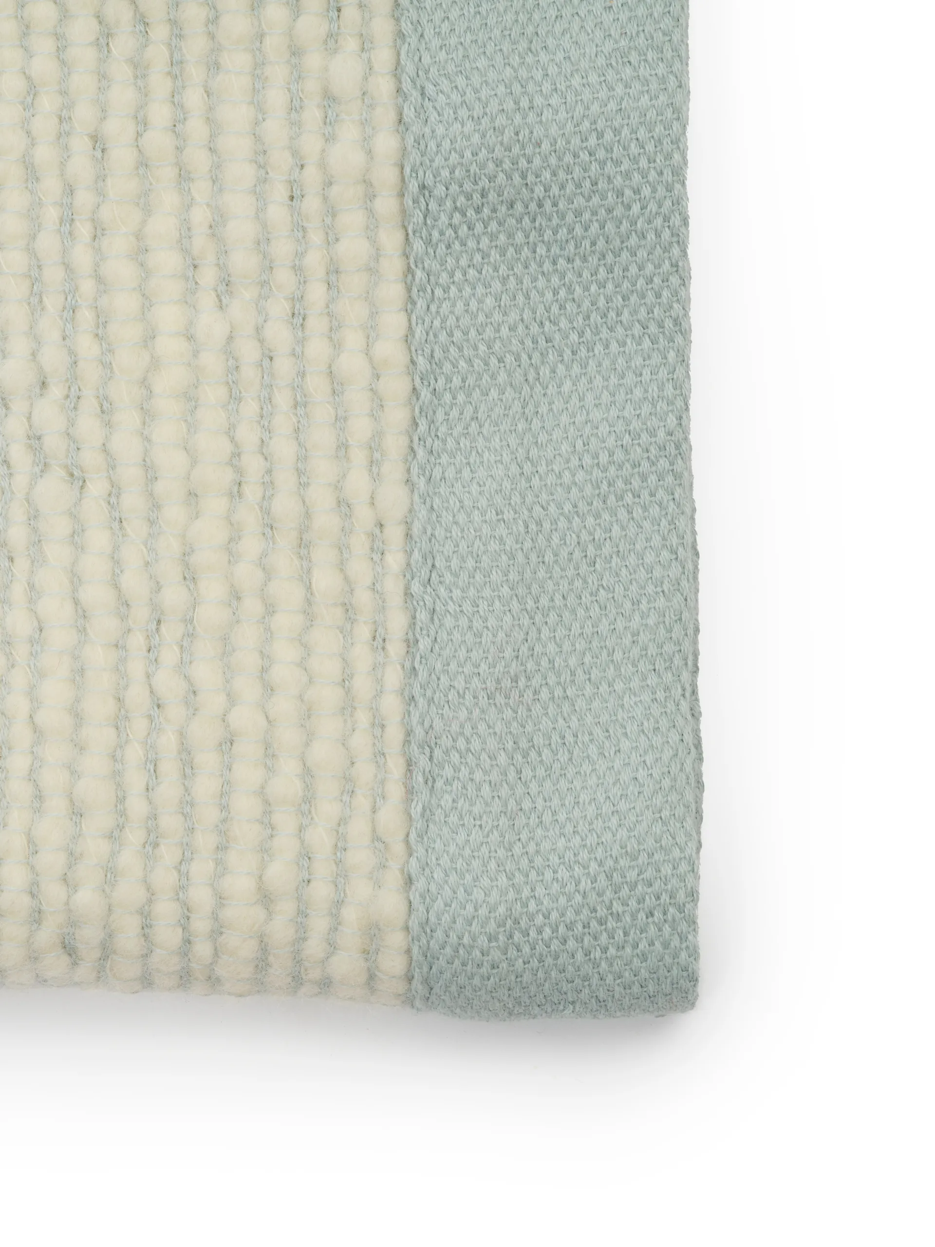 Thread felt 140x180 cm, Blue & White Tom Dixon