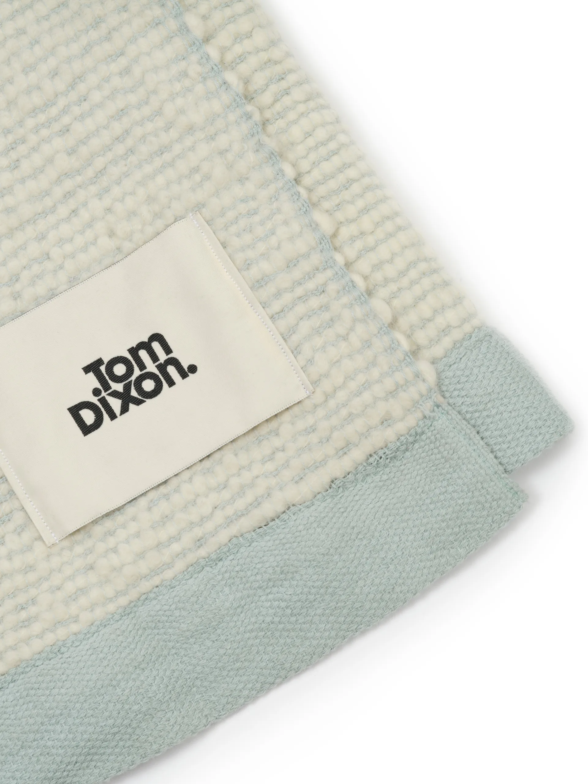 Thread felt 140x180 cm, Blue & White Tom Dixon