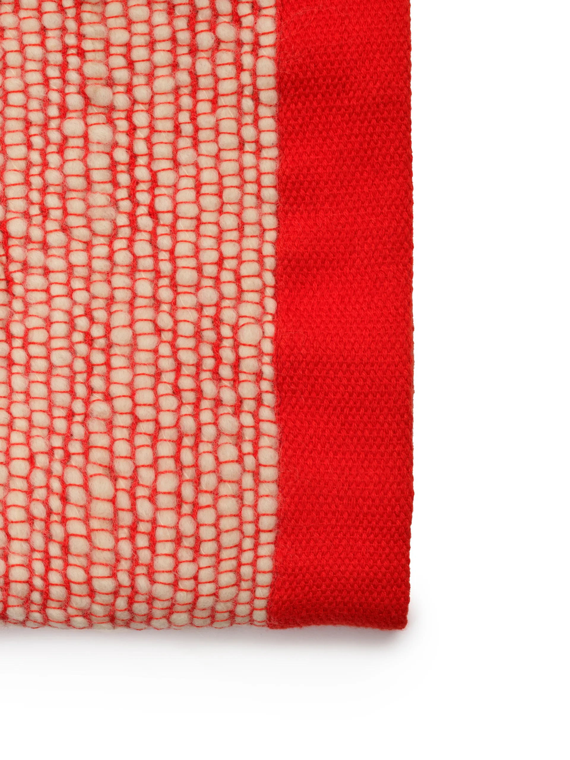 Thread felt 140x180 cm, Orange & White Tom Dixon