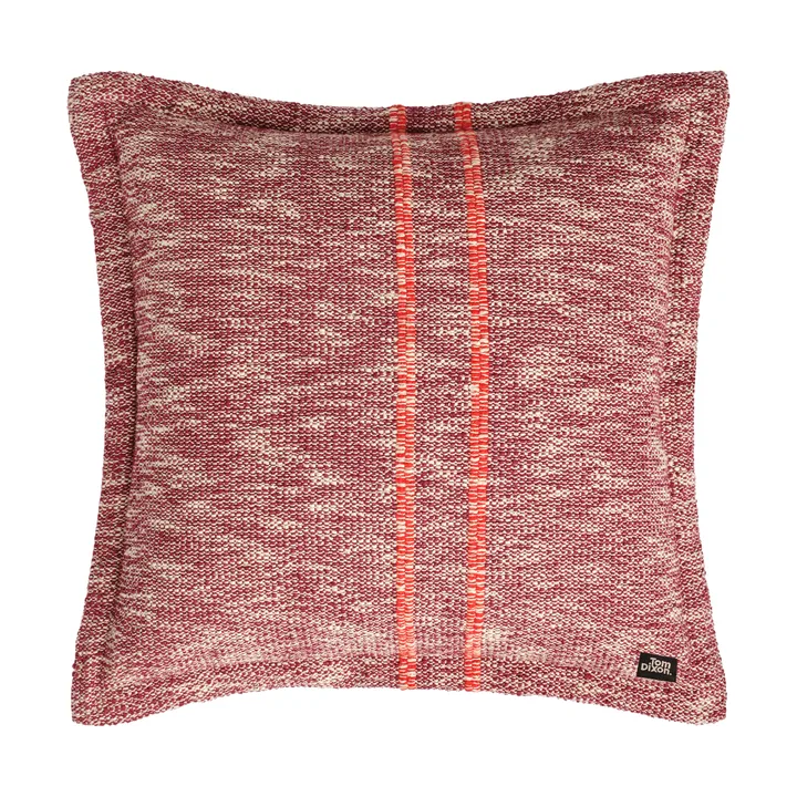 Track decorative cushion - Burgundy, 56x56 cm - Tom Dixon