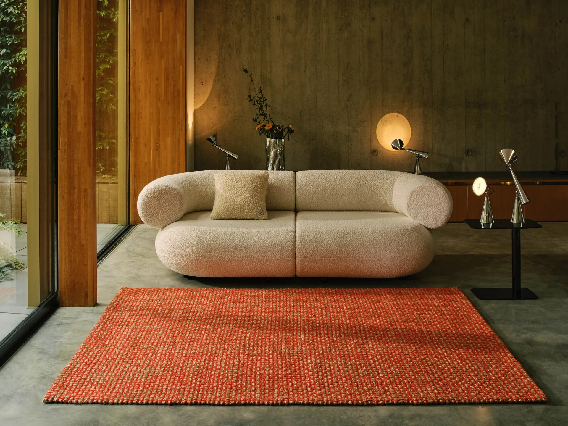 Weave rug, Orange 200x300 cm Tom Dixon