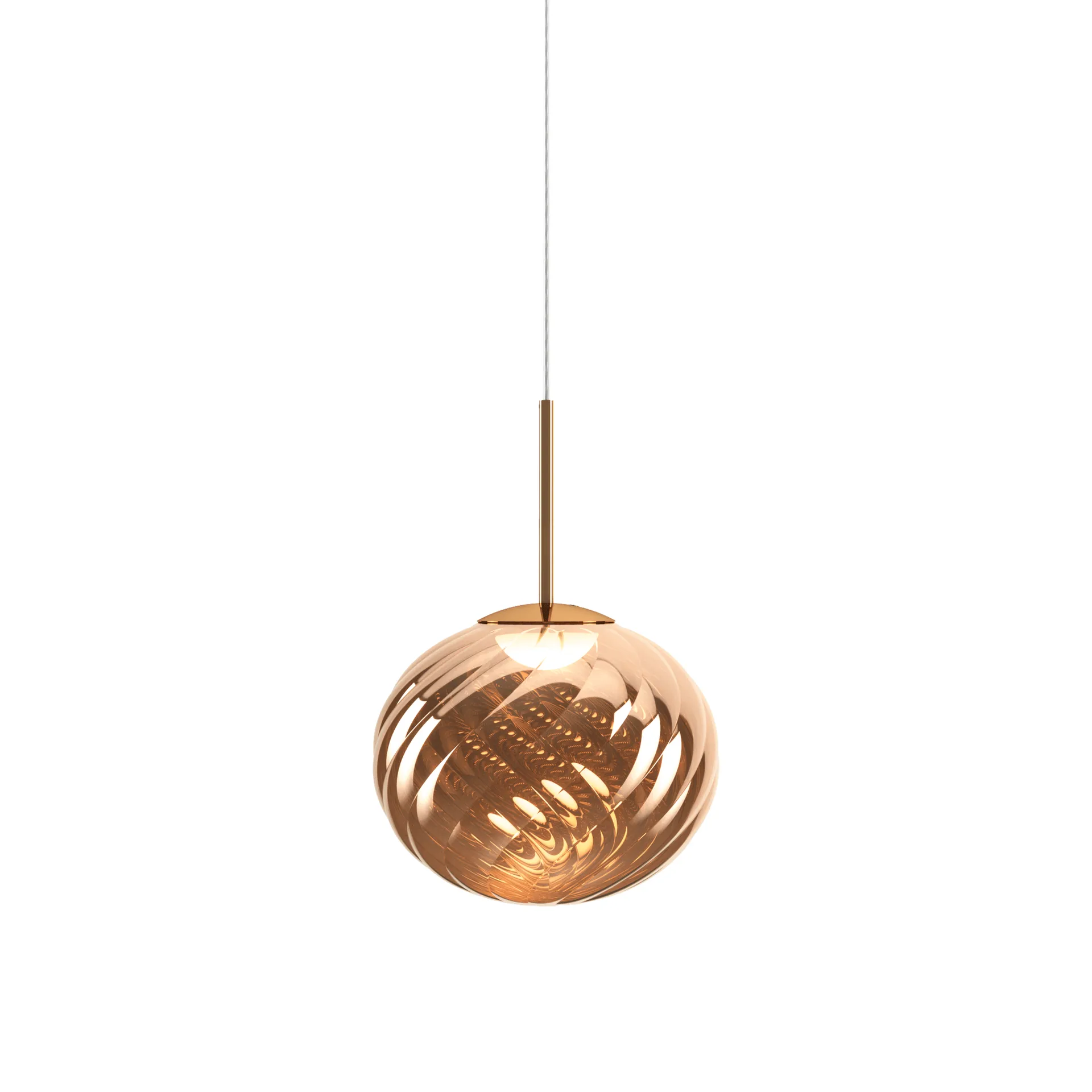 Whirl pendant Ø30 cm, Copper Tom Dixon
