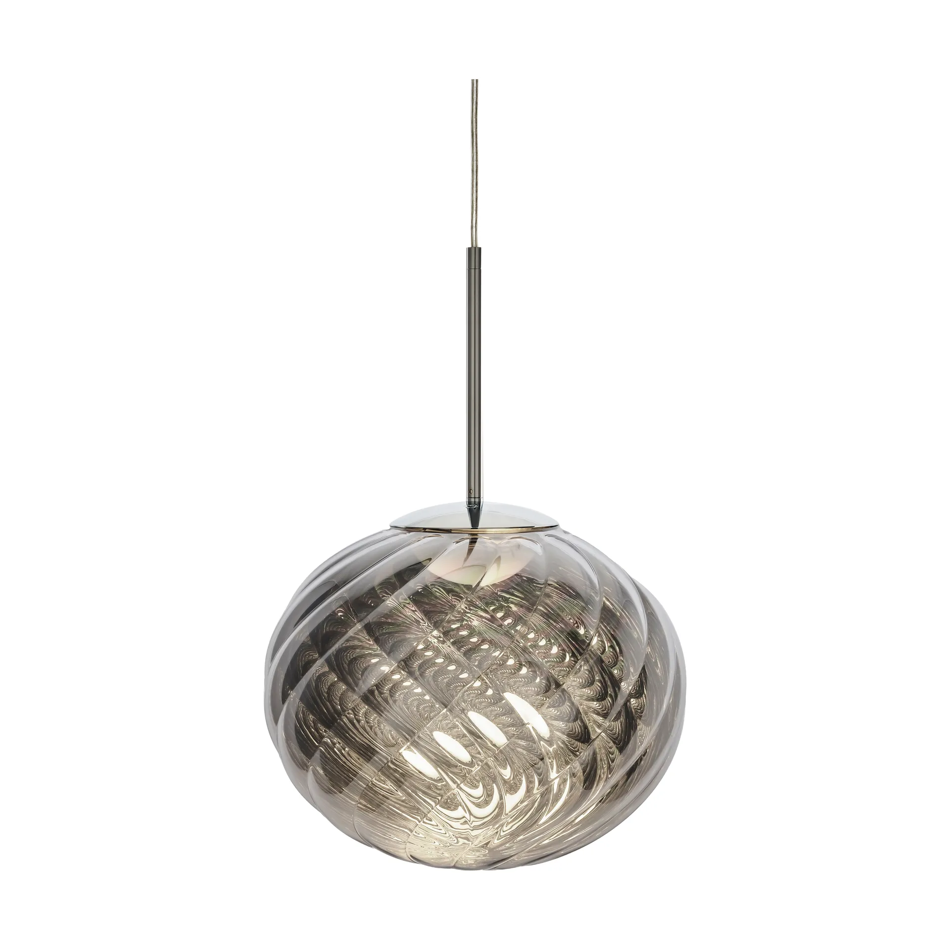 Whirl pendant Ø30 cm, Silver Tom Dixon