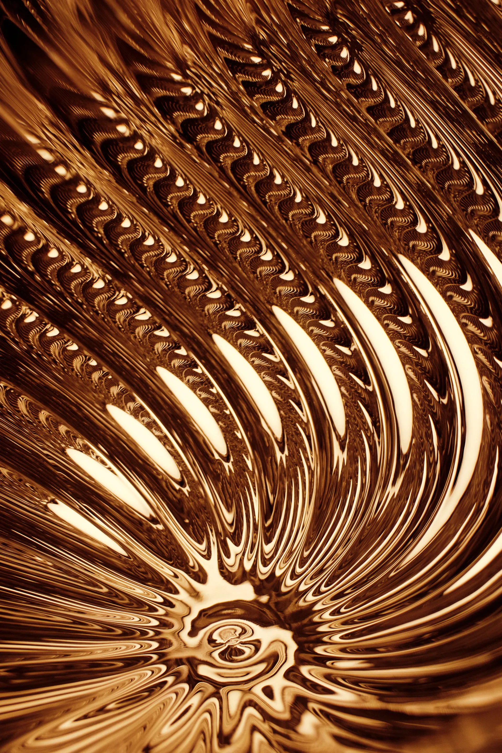 Whirl pendant Ø45 cm, Gold Tom Dixon
