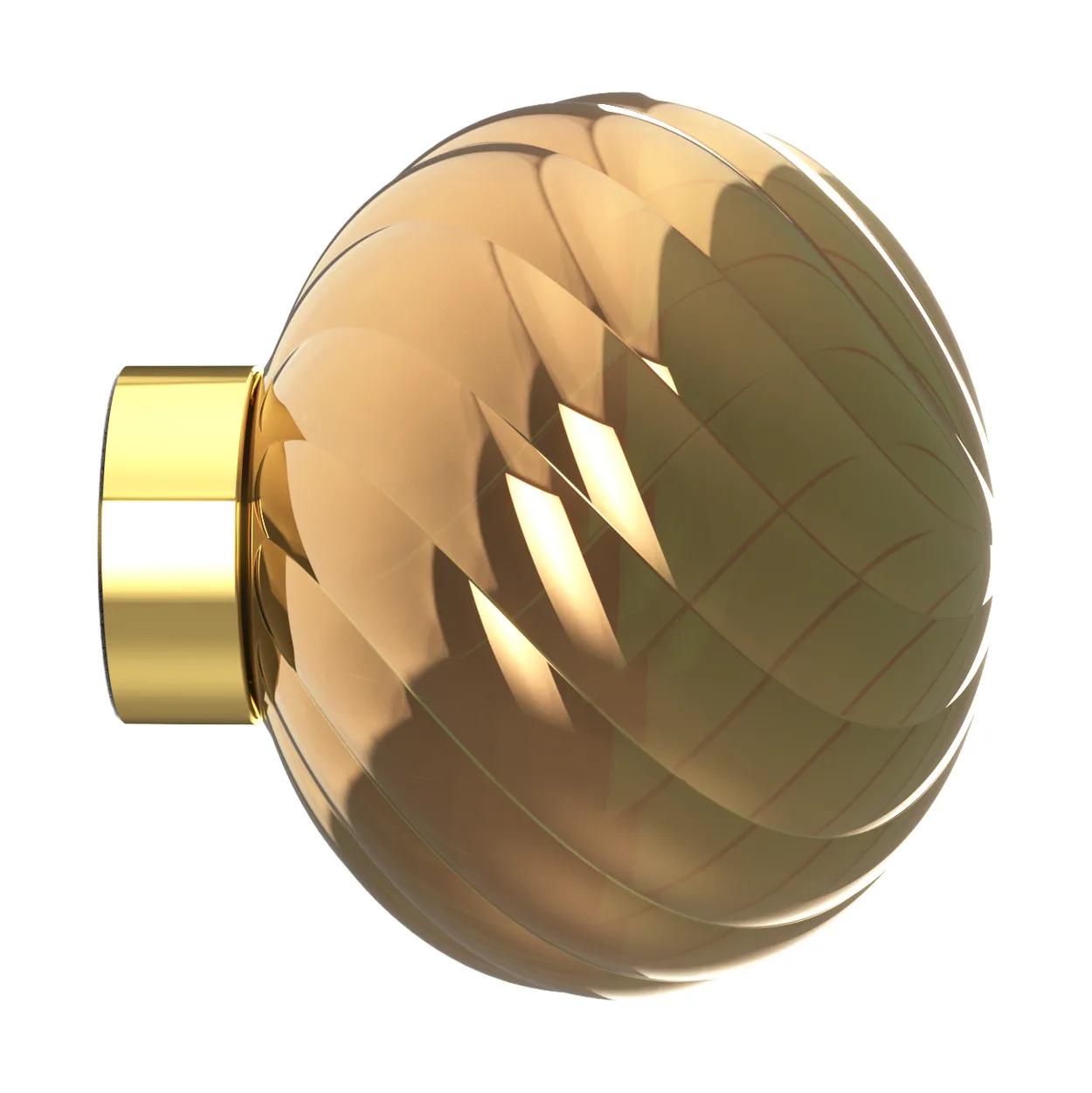 Tom Dixon Whirl wall lamp o30 cm Gold | Scandinavian Design | Wall lights | Gold-coloured