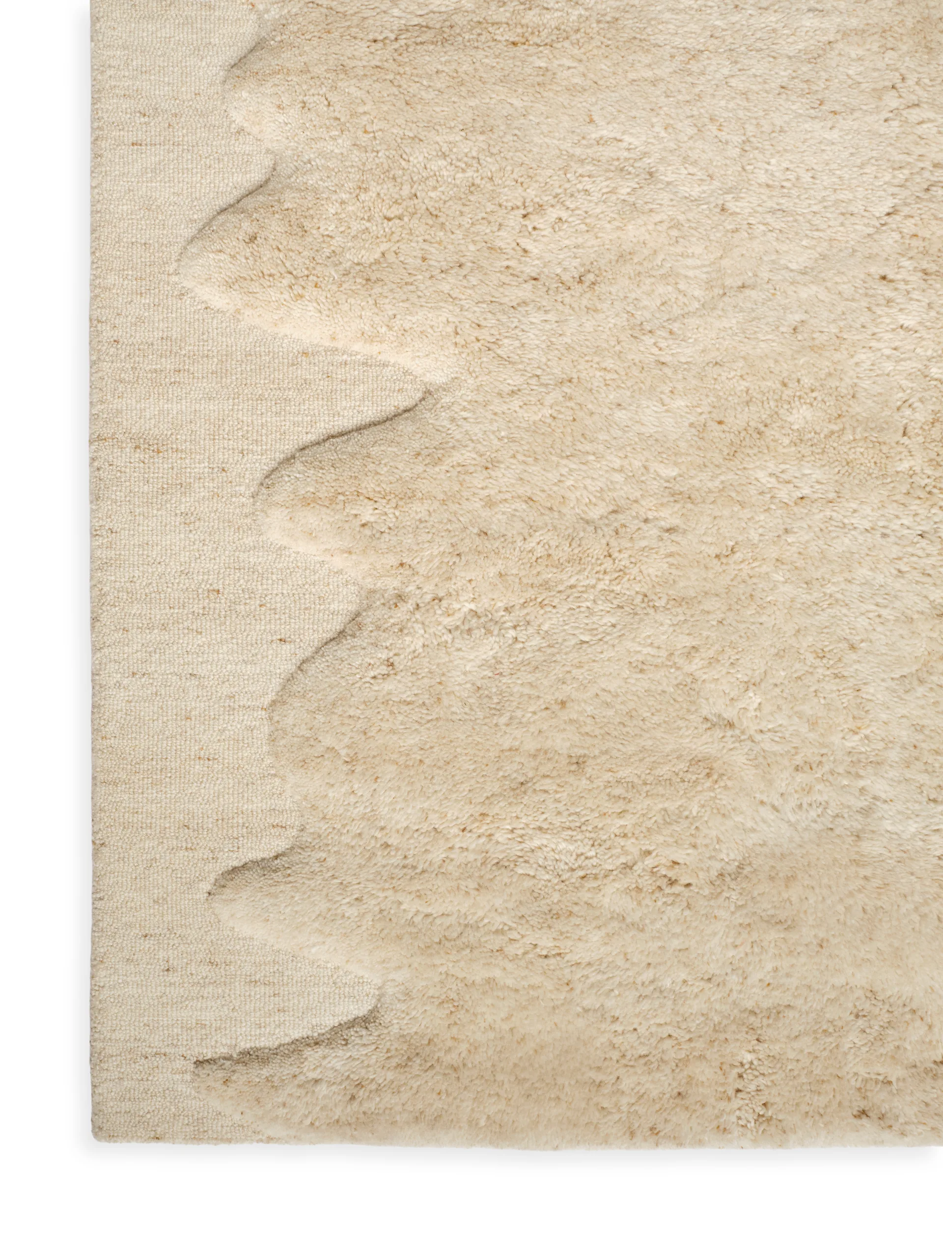 Wobble rug, Natural, 170x240 cm Tom Dixon