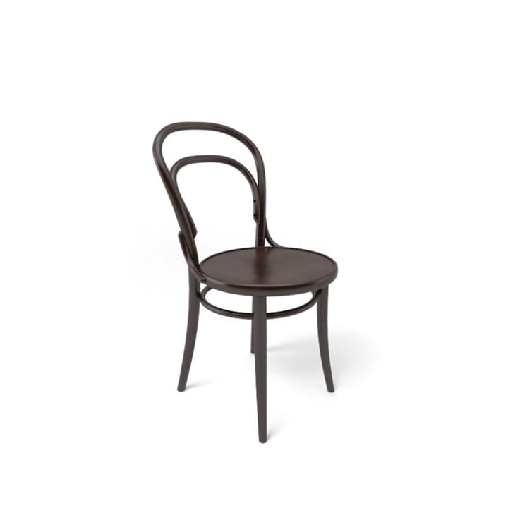 Ton no.14 chair - Coffee B4-New veneer seat - TON