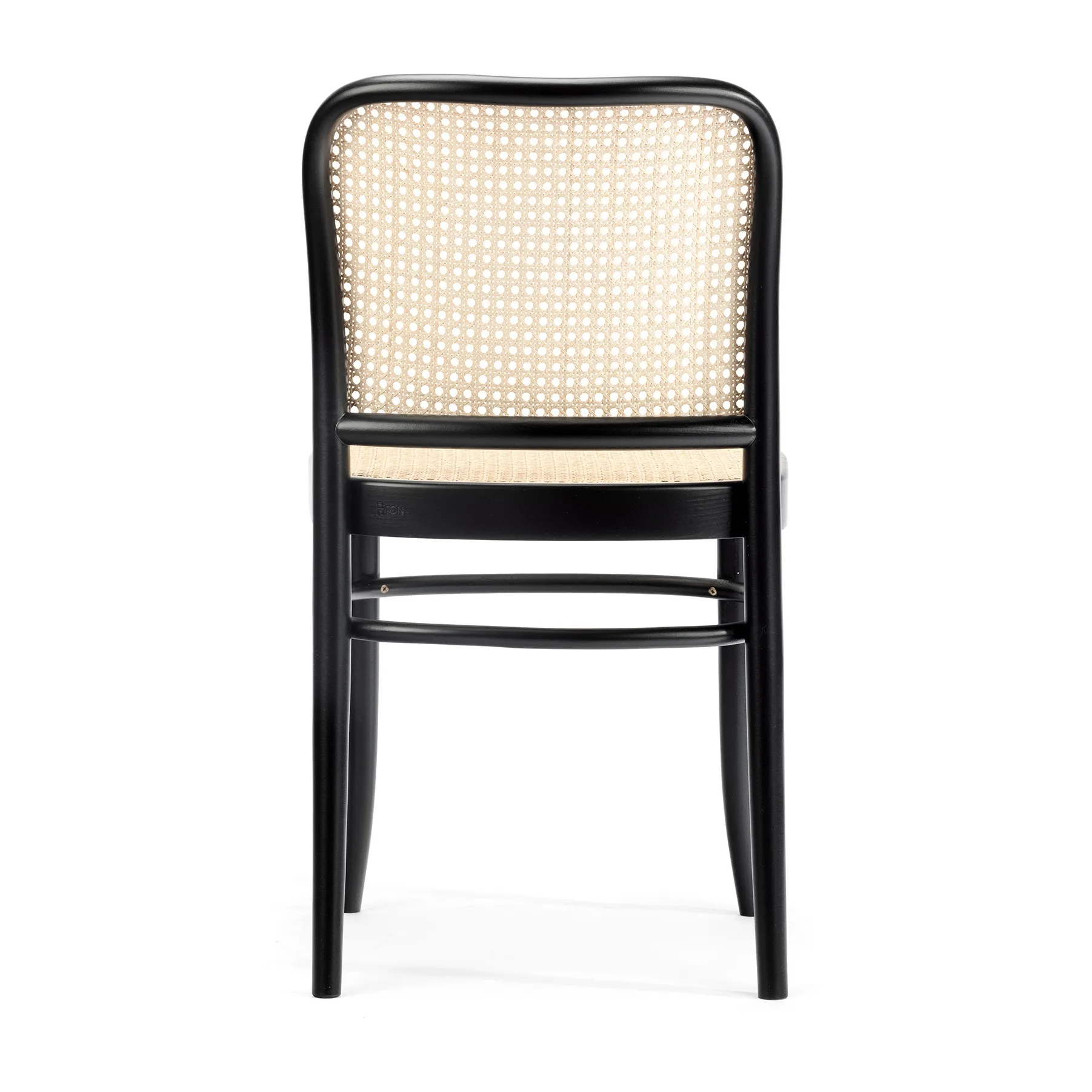 Ton no.811 chair rattan, Black stainedB123-New rattan TON