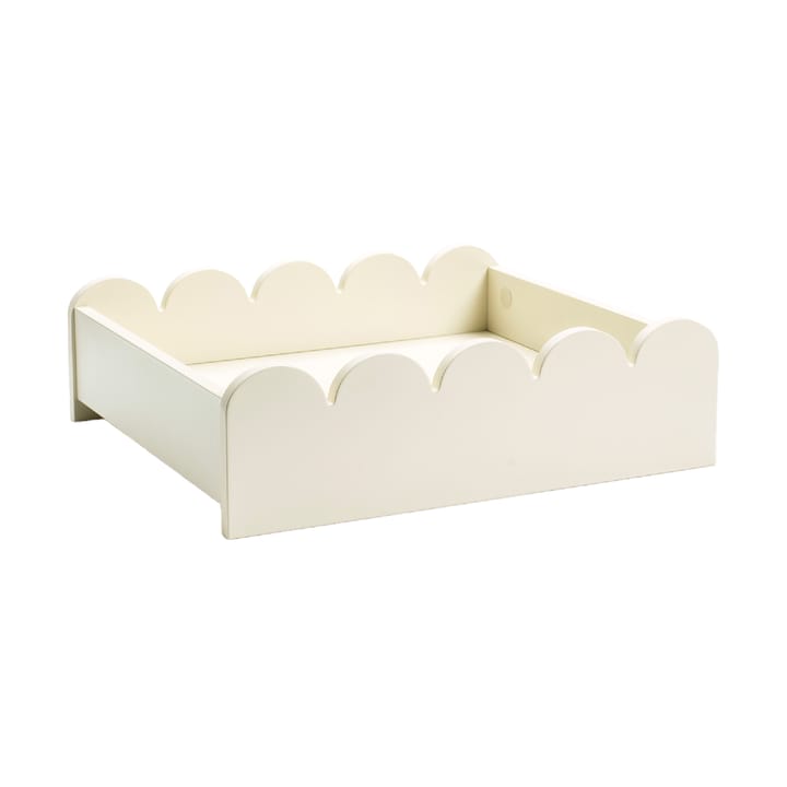 Bump tray 35x41 cm - Off-white - TÔNN furniture
