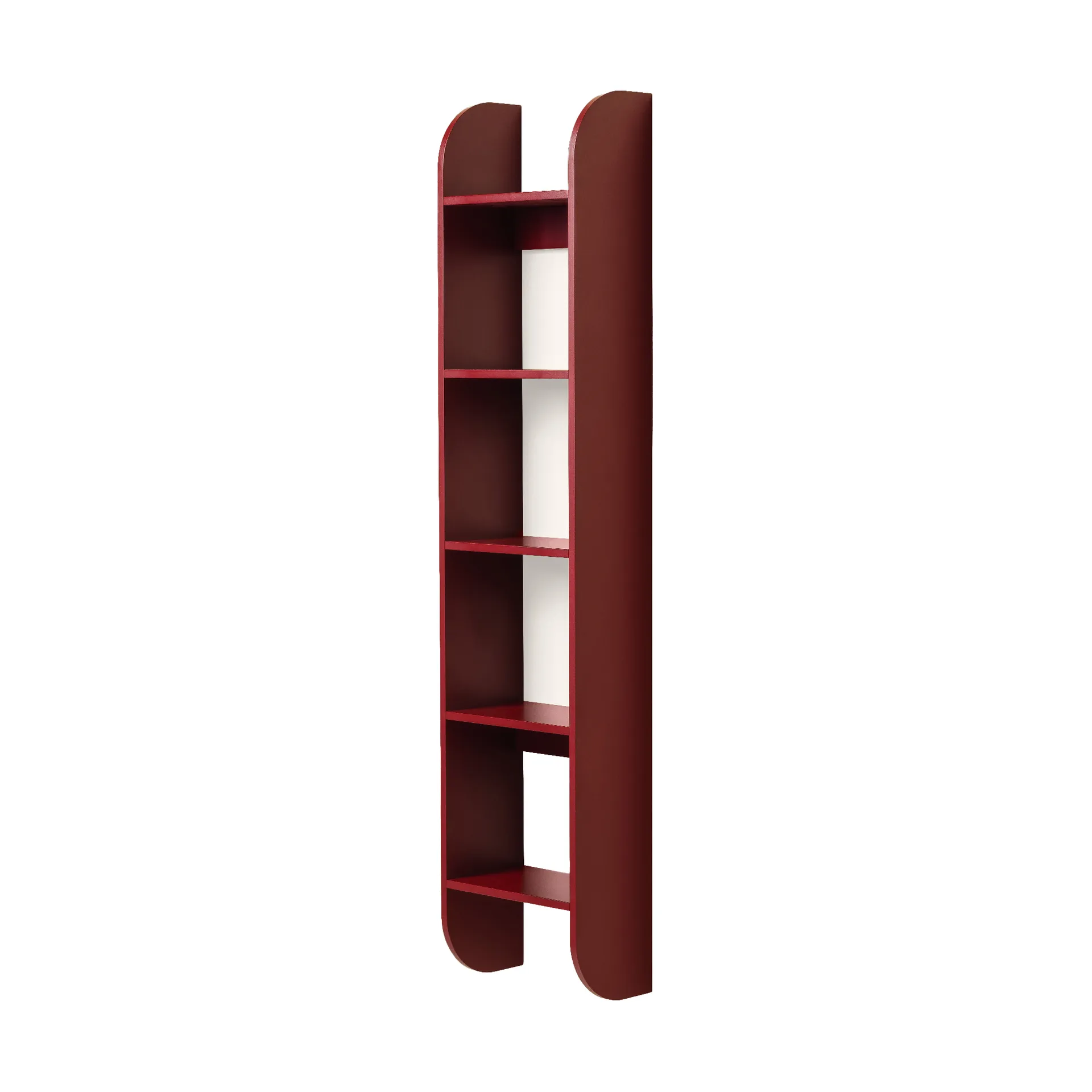 Flaneaur wall shelf 27x128 cm, Burgundy TÔNN furniture