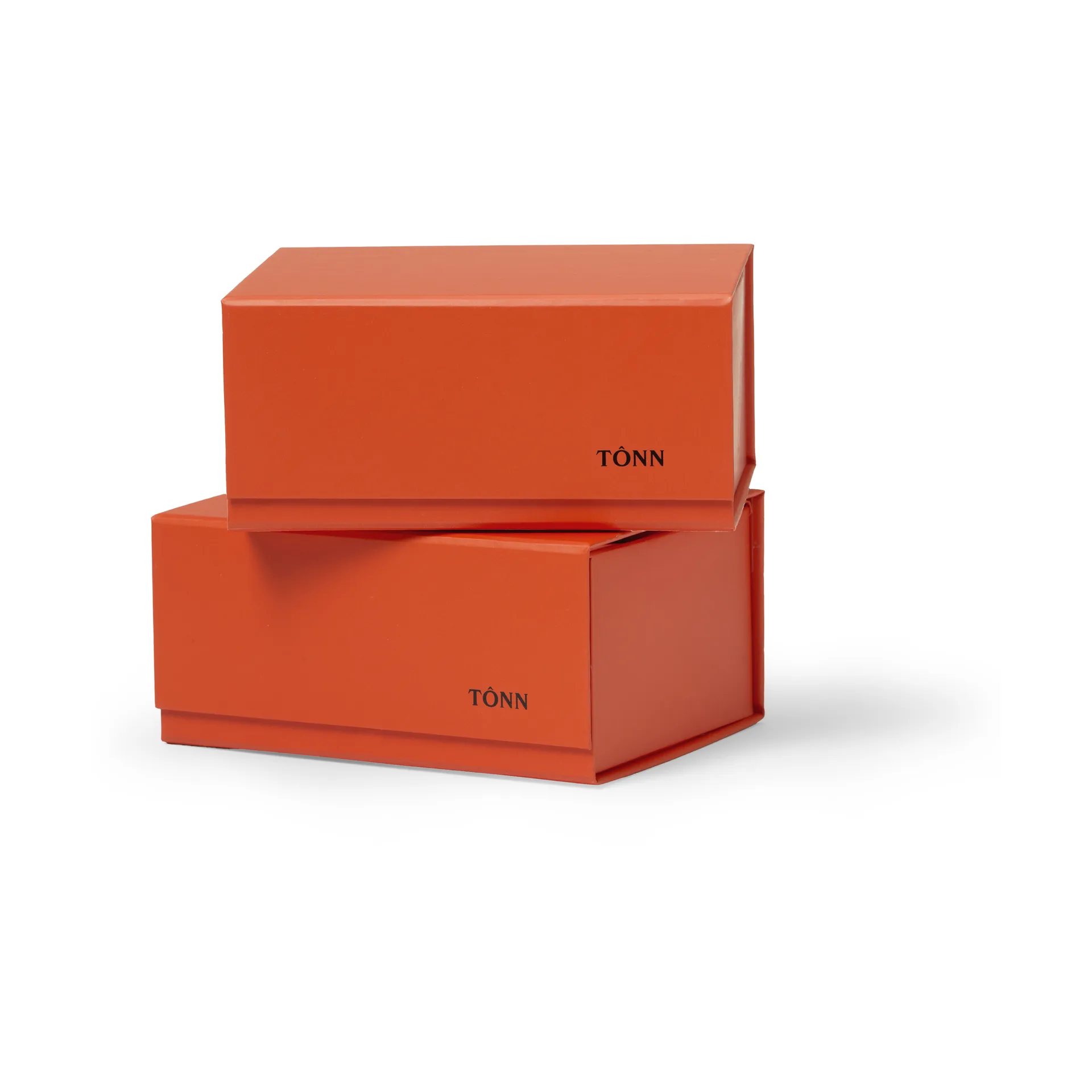 Pac box storage box, Danish red, small 11x10.5x16 cm, 2-pack TÔNN furniture