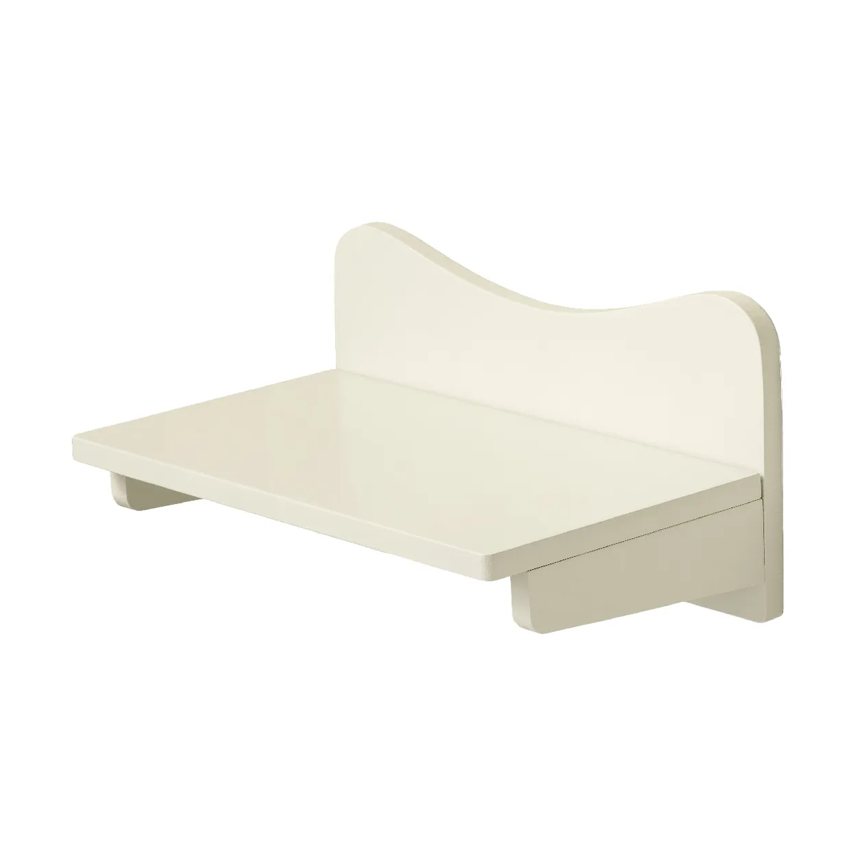 TÔNN furniture Patsy wall shelf 15x30 cm Off-white | Scandinavian Design | Shelves & shelving systems | White