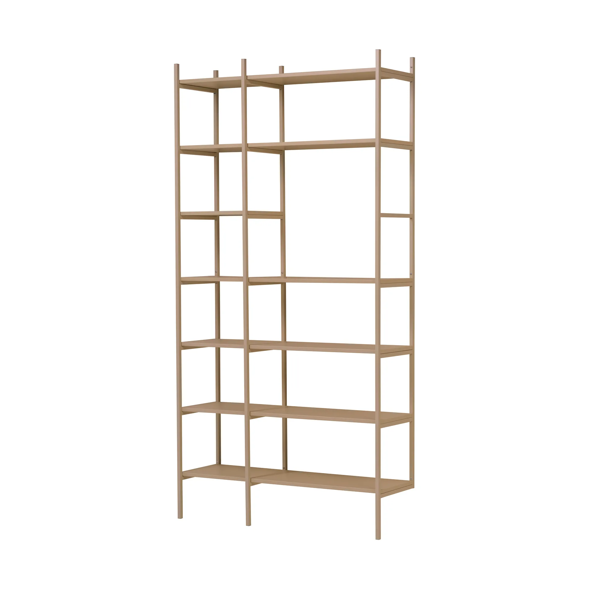 Portal bookcase, Camel, 123 cm TÔNN furniture