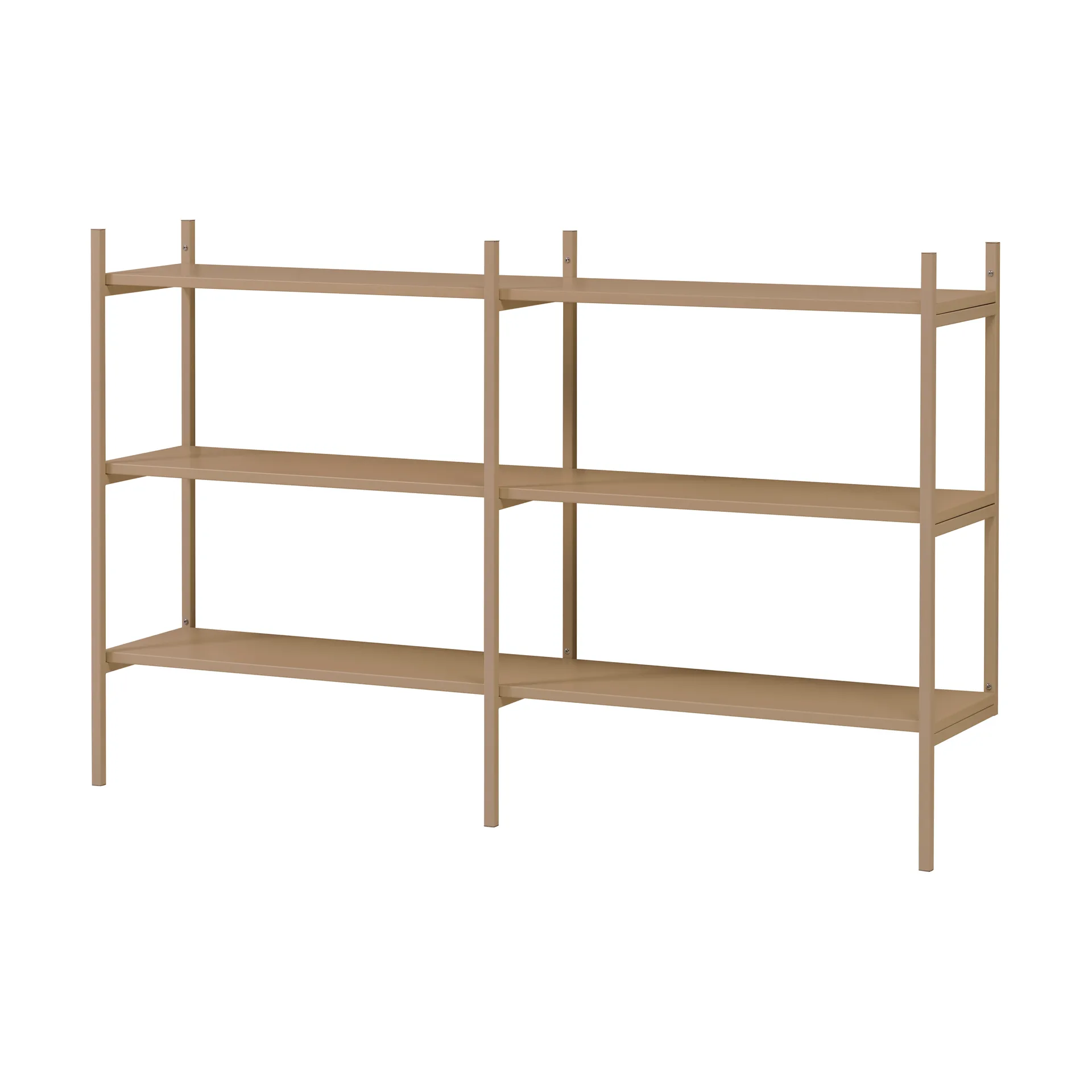 Portal bookcase small, Camel, 158 cm TÔNN furniture