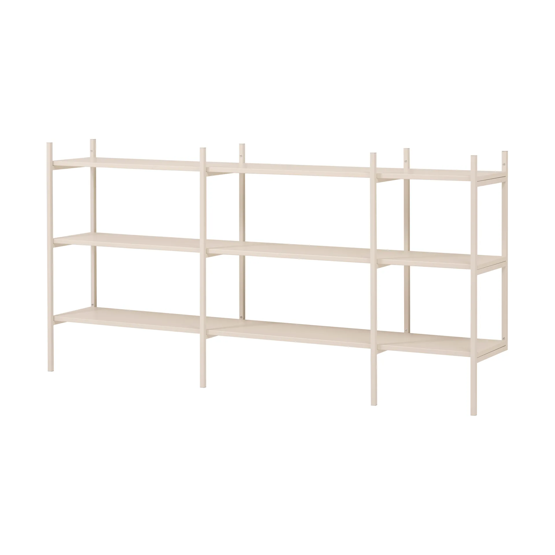 Portal bookcase small, Off white, 201 cm TÔNN furniture