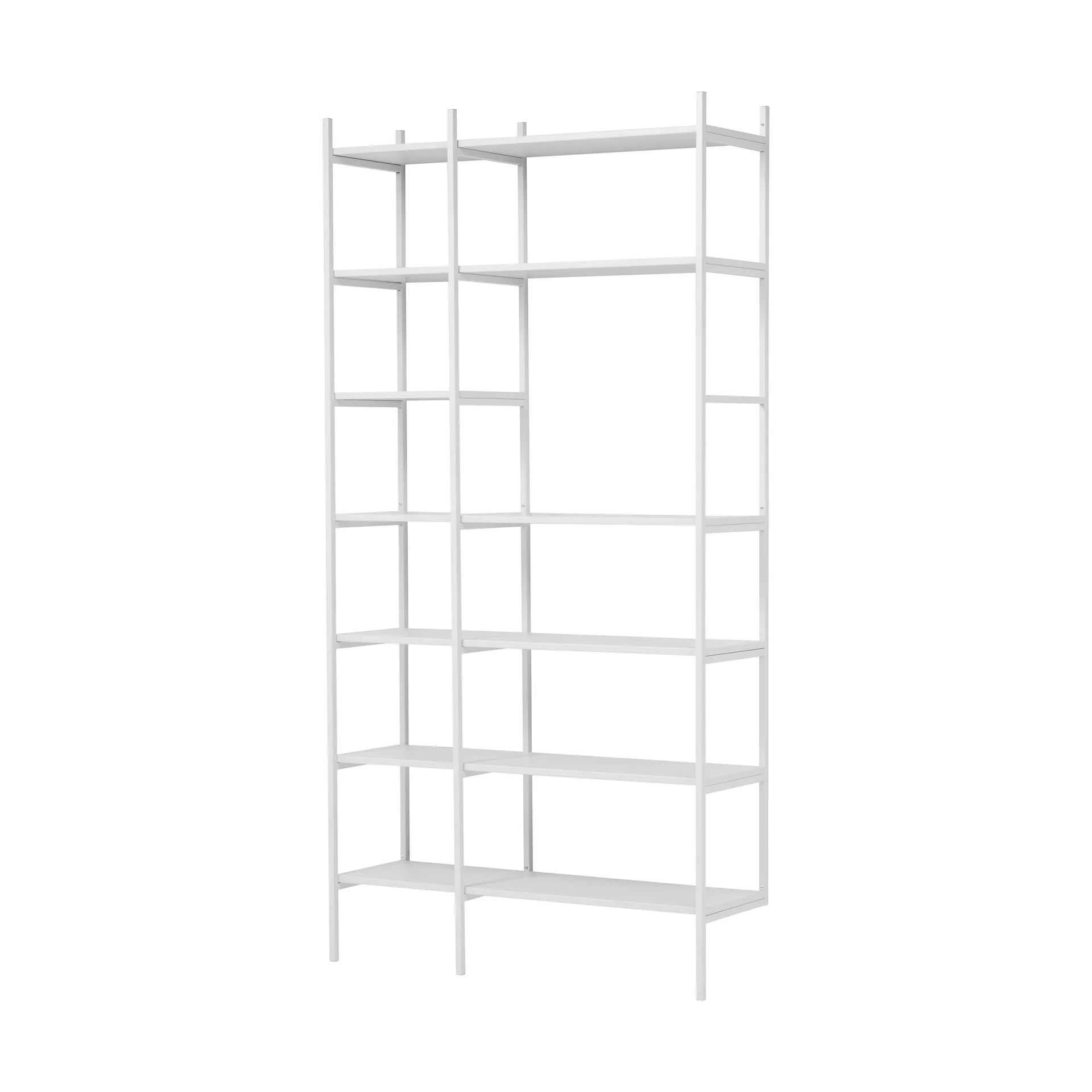 Portal bookcase, White, 123 cm TÔNN furniture