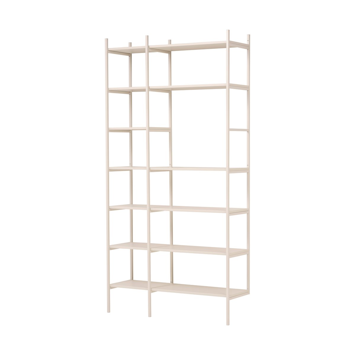 TÔNN furniture Portal bookshelf 123 cm - Off-white | Scandinavian Design | White