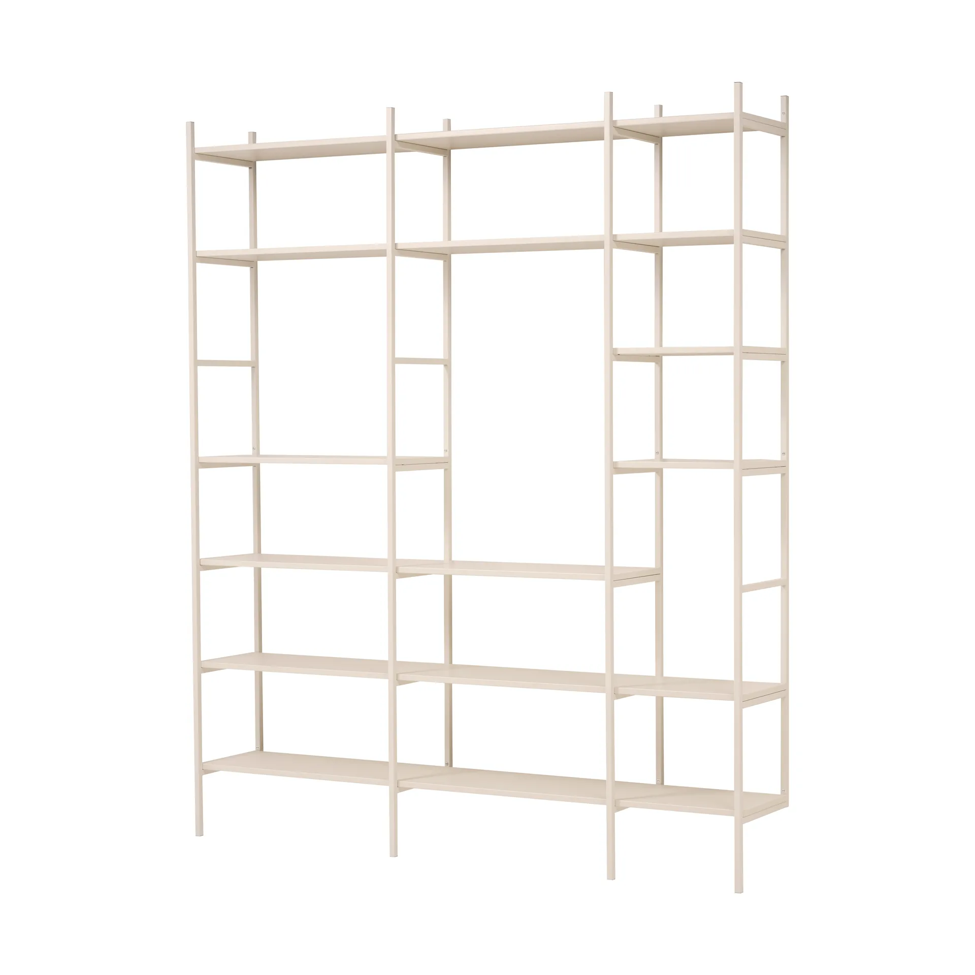 Portal bookshelf 201 cm - Off-white,  TÔNN furniture
