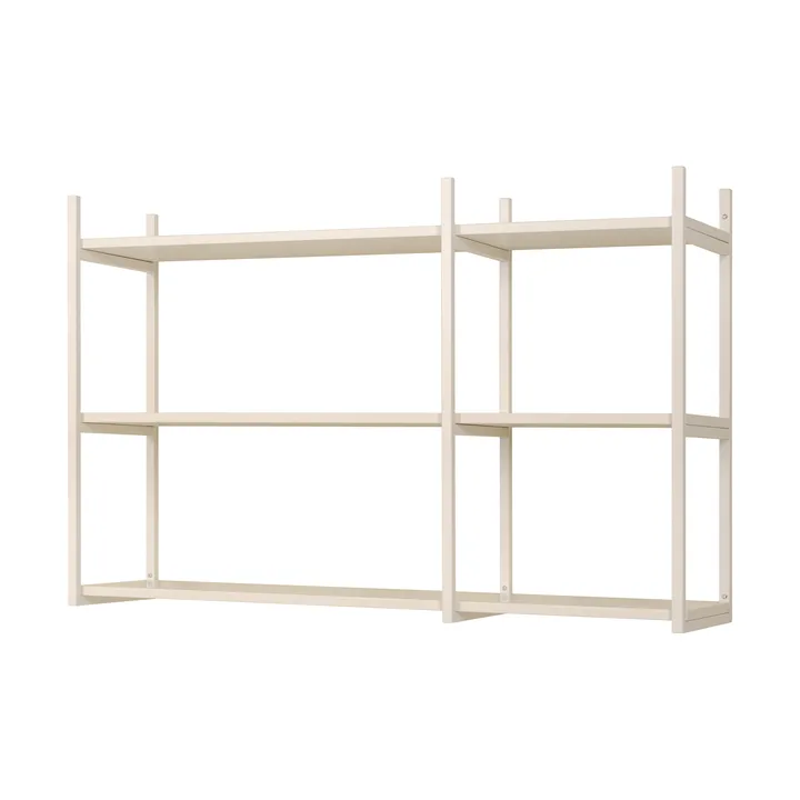 Portal wall shelf 123 cm - Off-white - TÔNN furniture