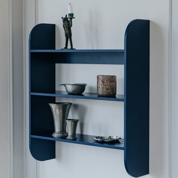Strapats wall shelf 62x73,6 cm - Midnight blue - TÔNN furniture