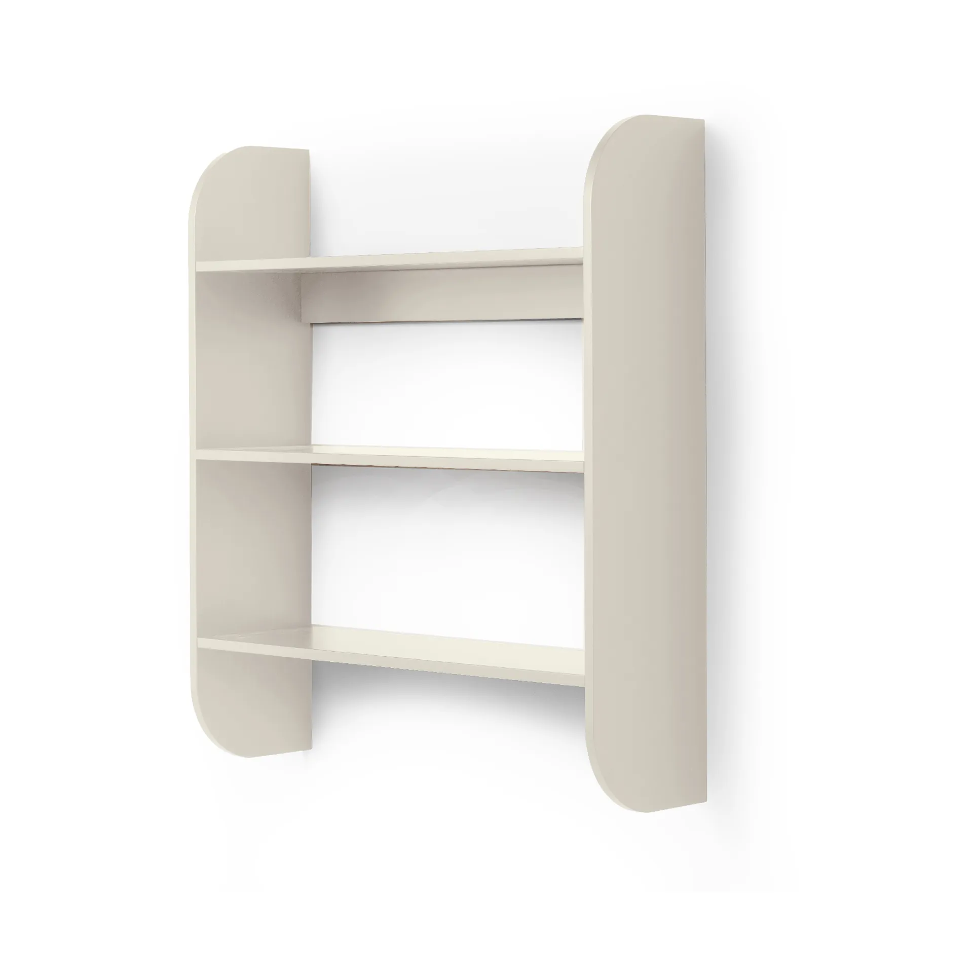Strapats wall shelf 62x73,6 cm, Off-white TÔNN furniture
