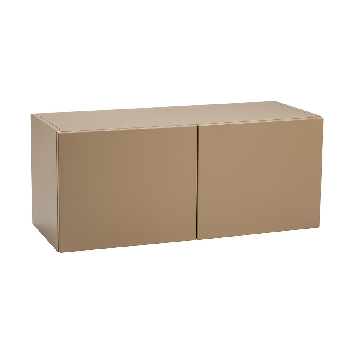 TÔNN furniture TÔNN cabinet 31,6x75,8 cm Camel | Scandinavian Design | Display & glass cabinets | Brown