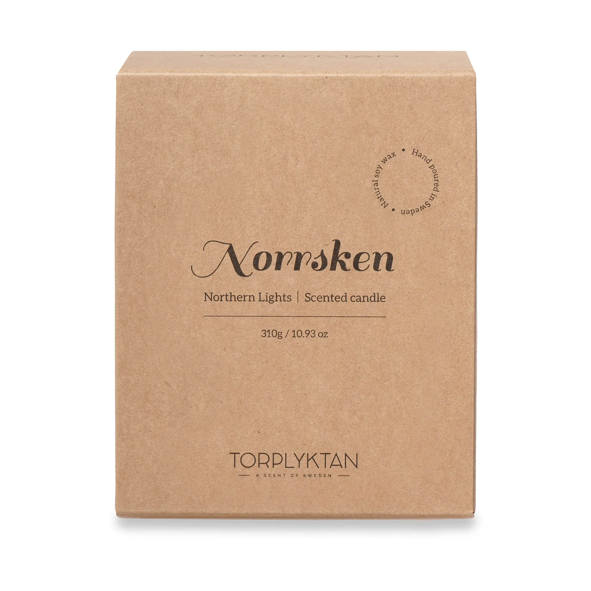 Four seasons scented candle 310 g, Northern lights Torplyktan