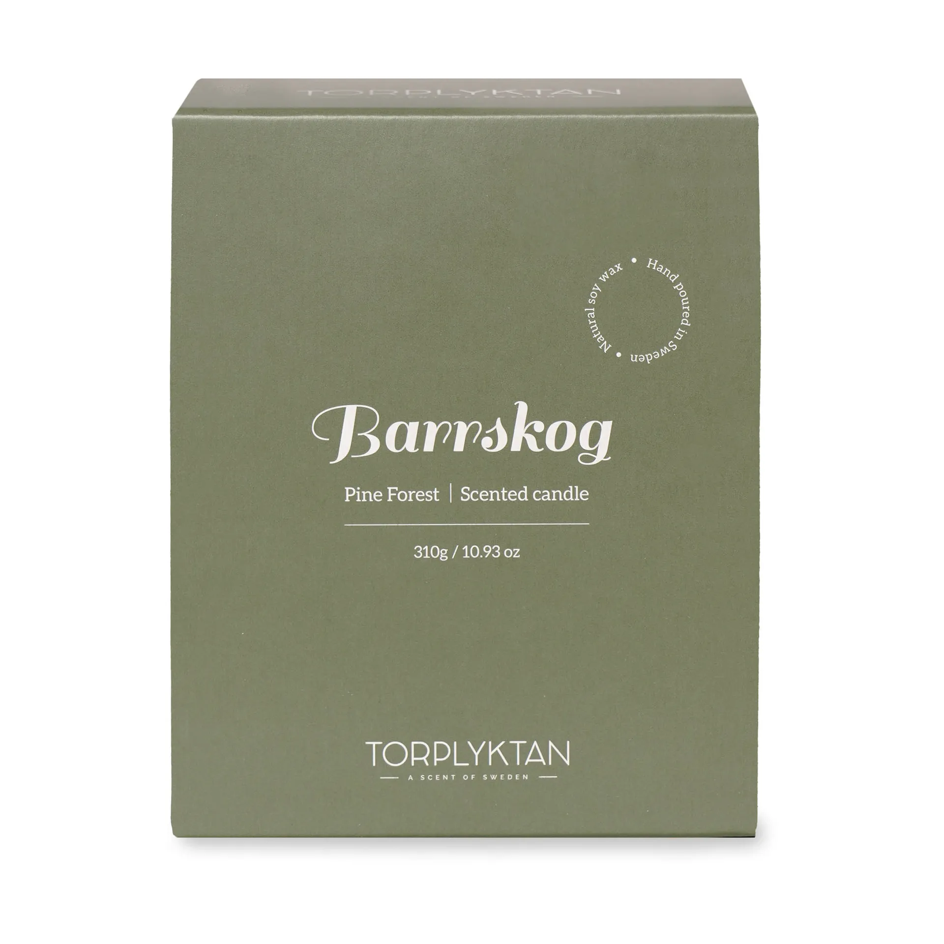 Northern woods scented candle 310 g, Pine Forest Torplyktan