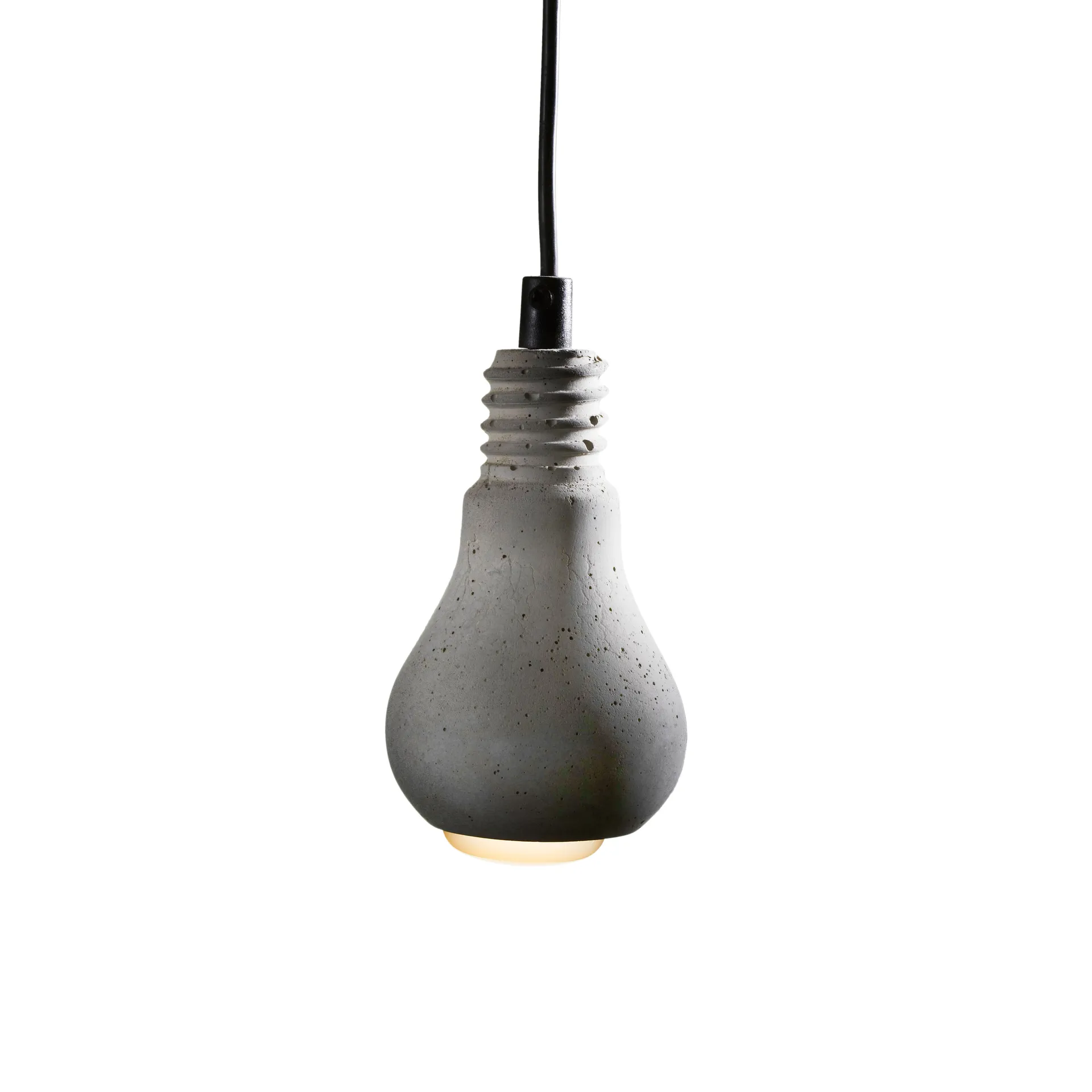 Edison lamp, concrete Tove Adman