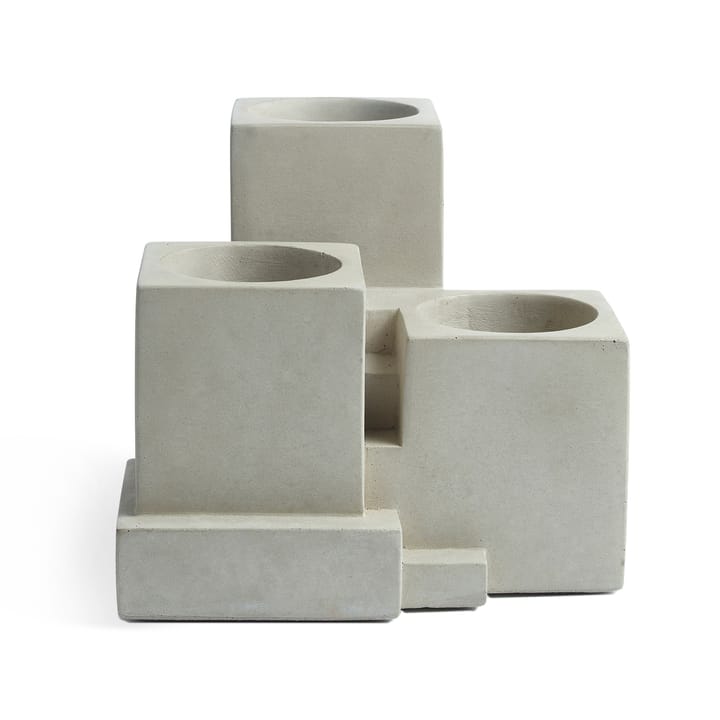 Max-Mix concrete flower pot - grey - Tove Adman