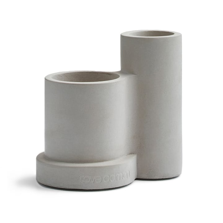 Smile toothbrush holder 7.5x11 cm, grey Tove Adman