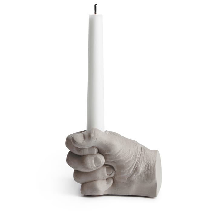 Take Care concrete candle sticks - Grey - Tove Adman