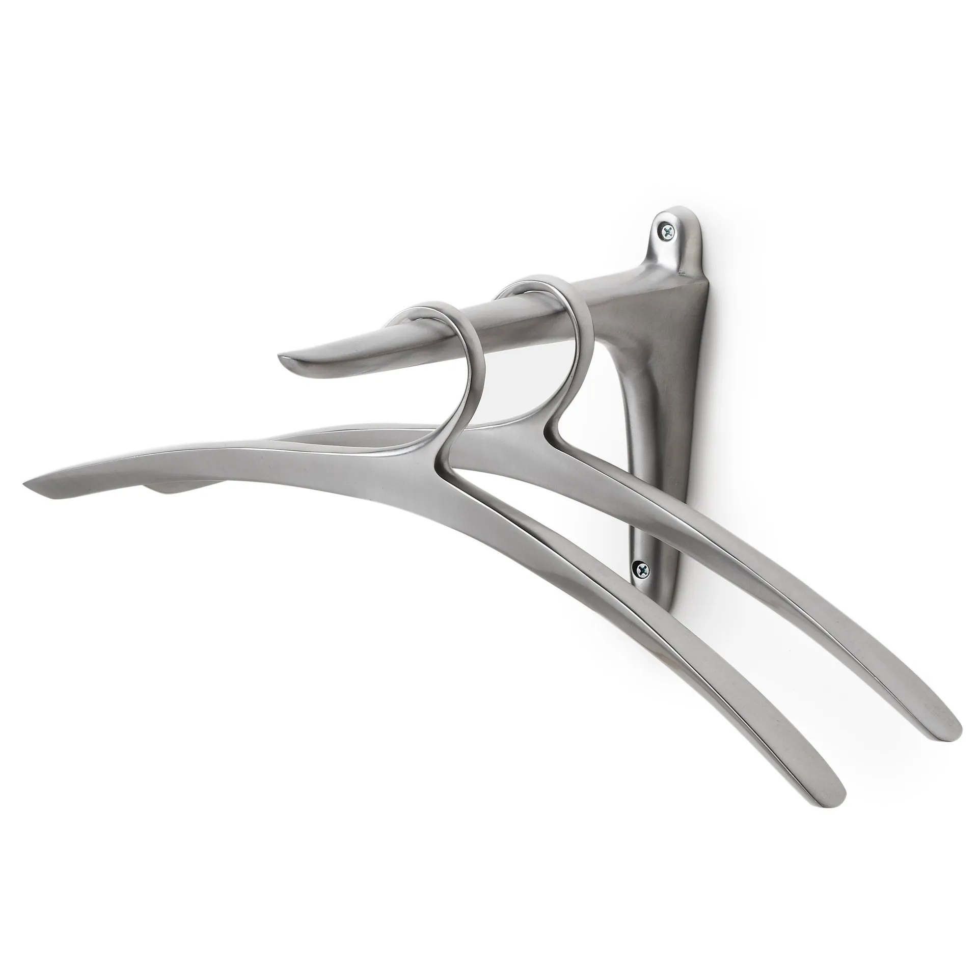 Tove Adman clothes hanger 2-pack, Aluminium Tove Adman