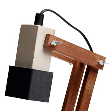 Tove Adman desk lamp - concrete-walnut - Tove Adman