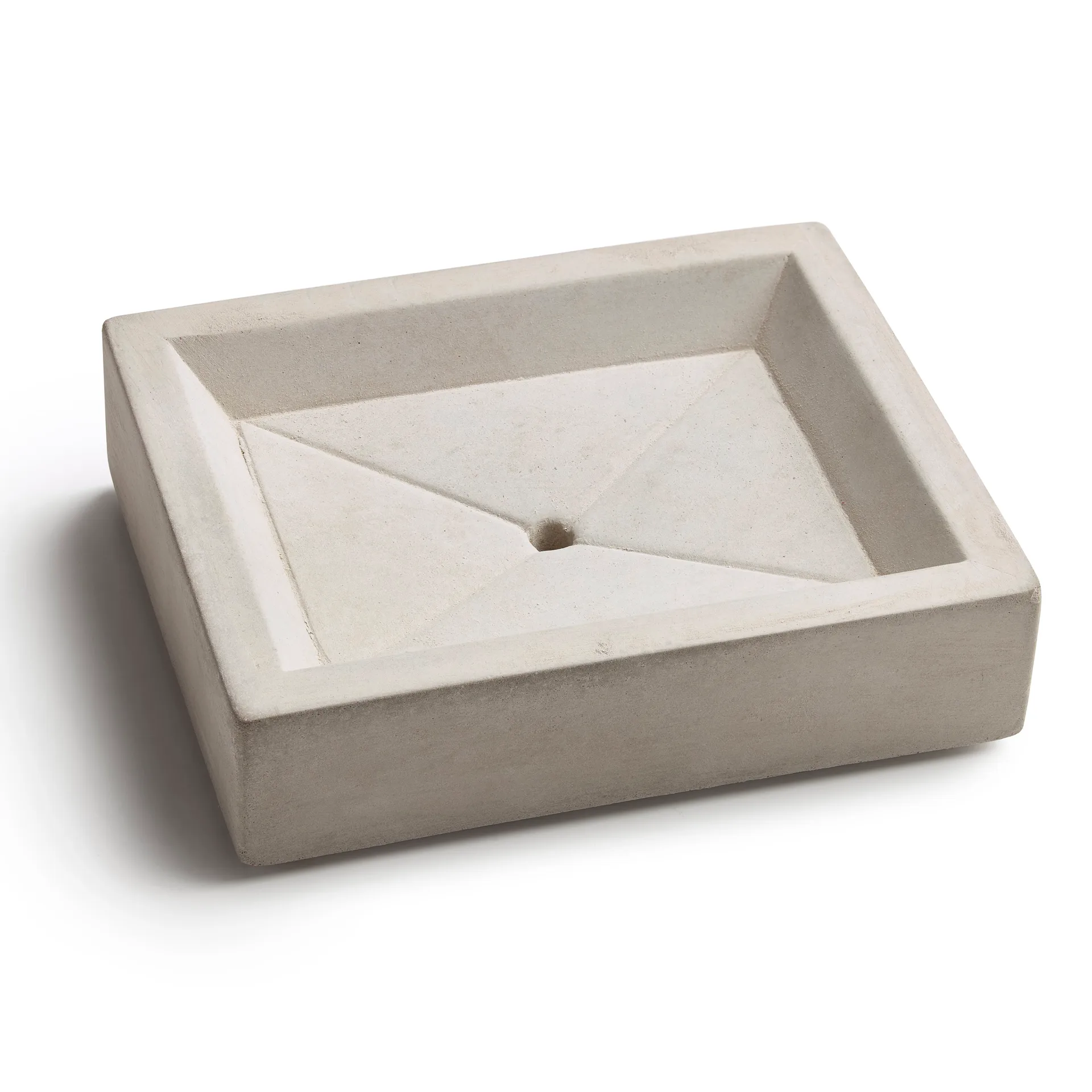 Tove Adman soap dish, concrete Tove Adman