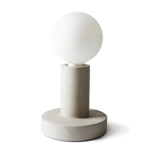 Tove Adman table lamp, concrete Tove Adman