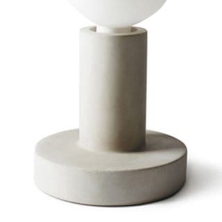 Tove Adman table lamp, concrete Tove Adman
