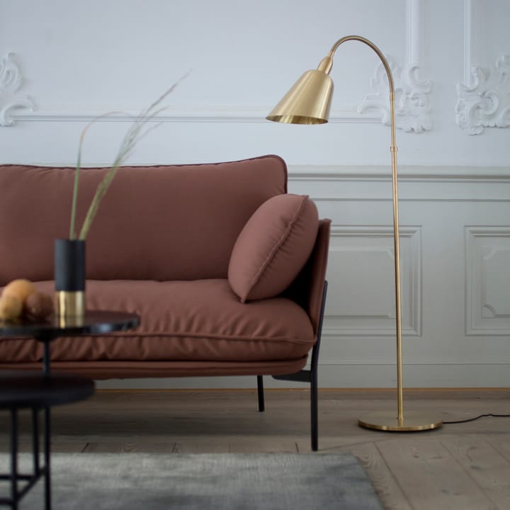 Bellevue AJ7 floor lamp, brass &Tradition